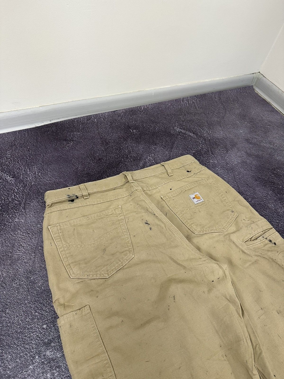 Carhartt Vintage Carhartt Flame Resistant Distressed USA Work Pants Size US 36 / EU 52 - 6 Thumbnail