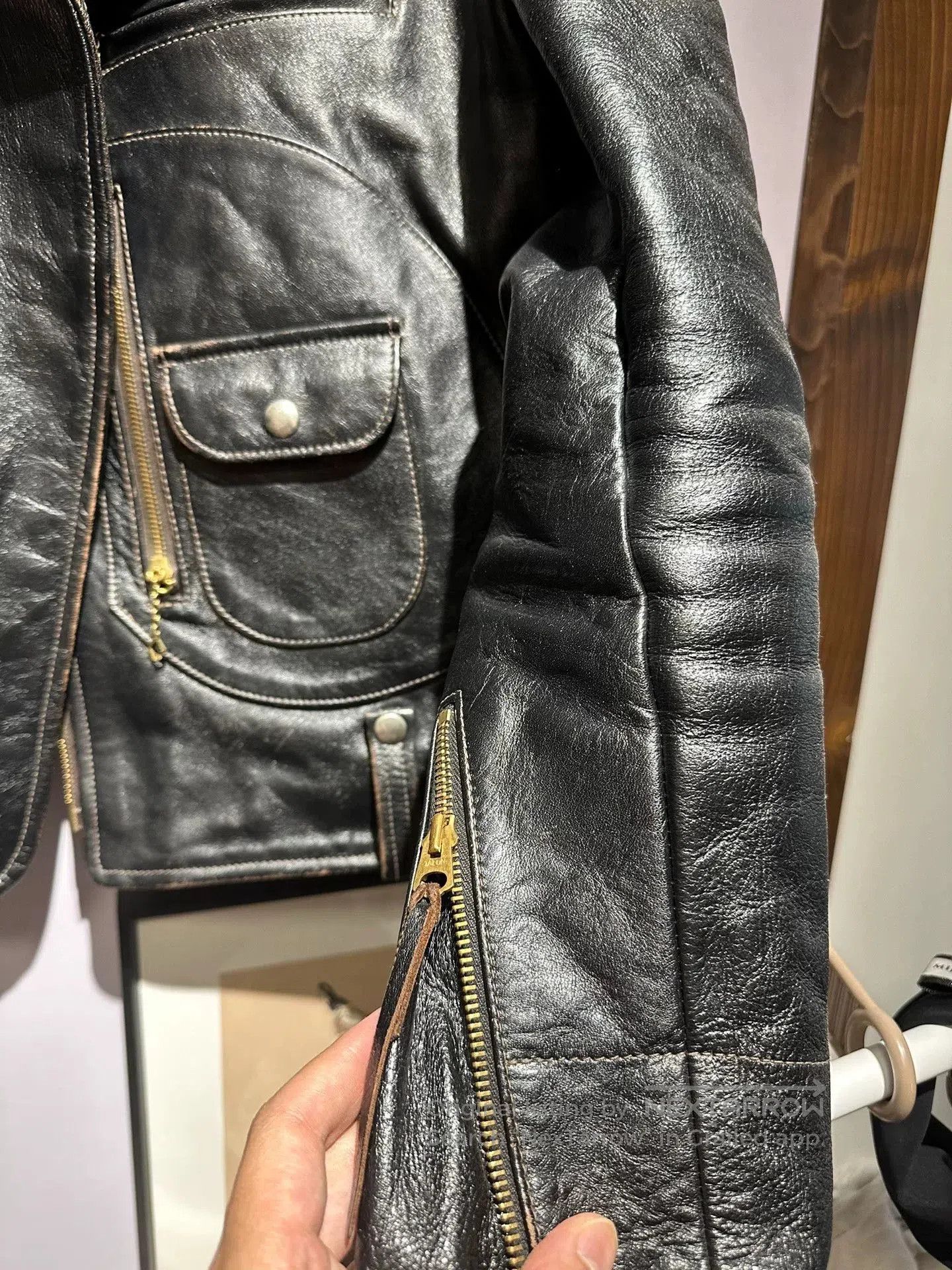 Buco BUCO J-24 Black Leather Motorcycle Jacket. Size US XS / EU 42 / 0 - 6 Thumbnail