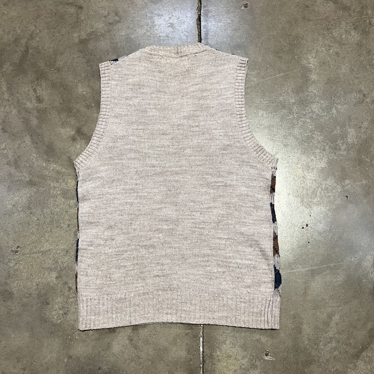 Vintage Vintage 60s 70s Argyle Plaid Sweater Vest Pullover USA Made Size US S / EU 44-46 / 1 - 4 Thumbnail