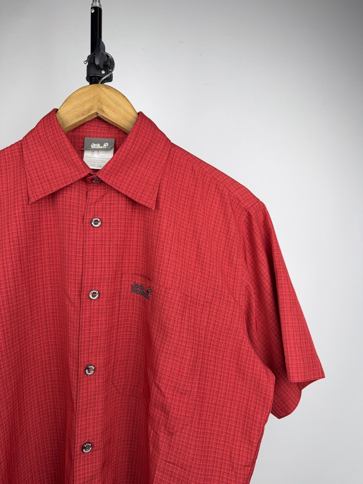 Jack Wolfskin Jack Wolfskin Outdoor Gorpcore Plaid Shirt Green Hiking Size US S / EU 44-46 / 1 - 3 Thumbnail