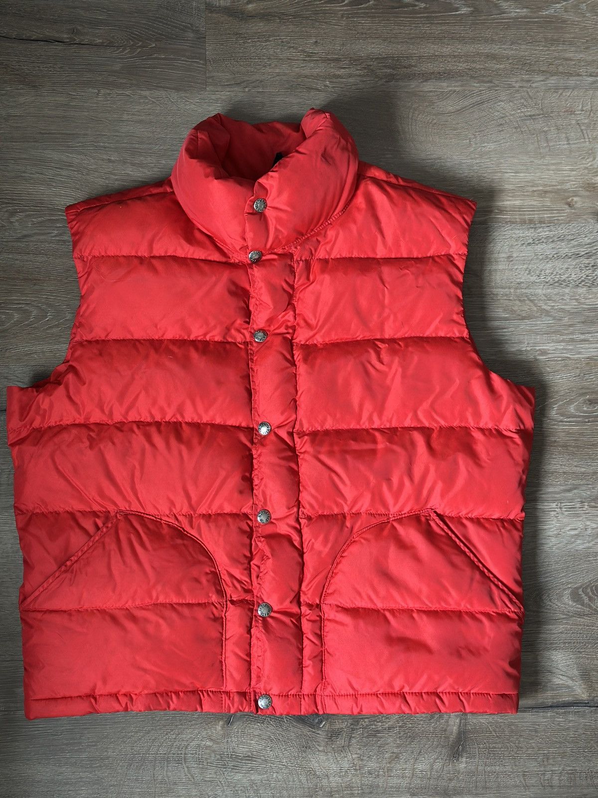 The North Face True VTG 1980s The North Face Red Puffer Vest – Made in USA Size US L / EU 52-54 / 3 - 3 Thumbnail