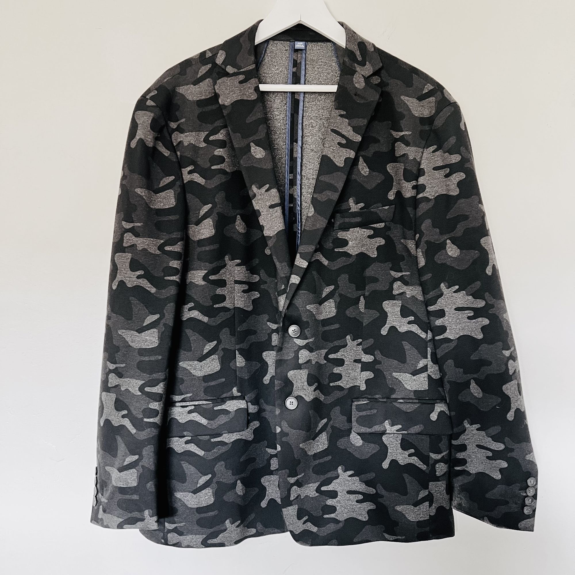 Apt. 9 Camo Blazer Mens 48R Sports Coat Unstructured Casual Stateme Size 48R - 1 Thumbnail