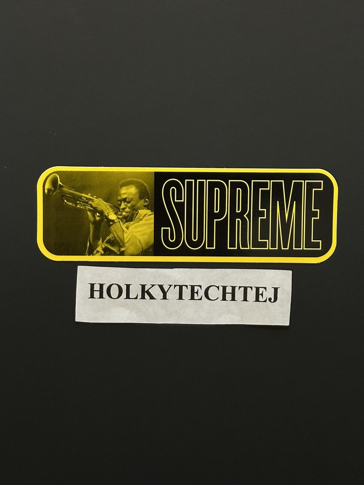Supreme Supreme Miles Davis Sticker Size ONE SIZE - 1 Thumbnail