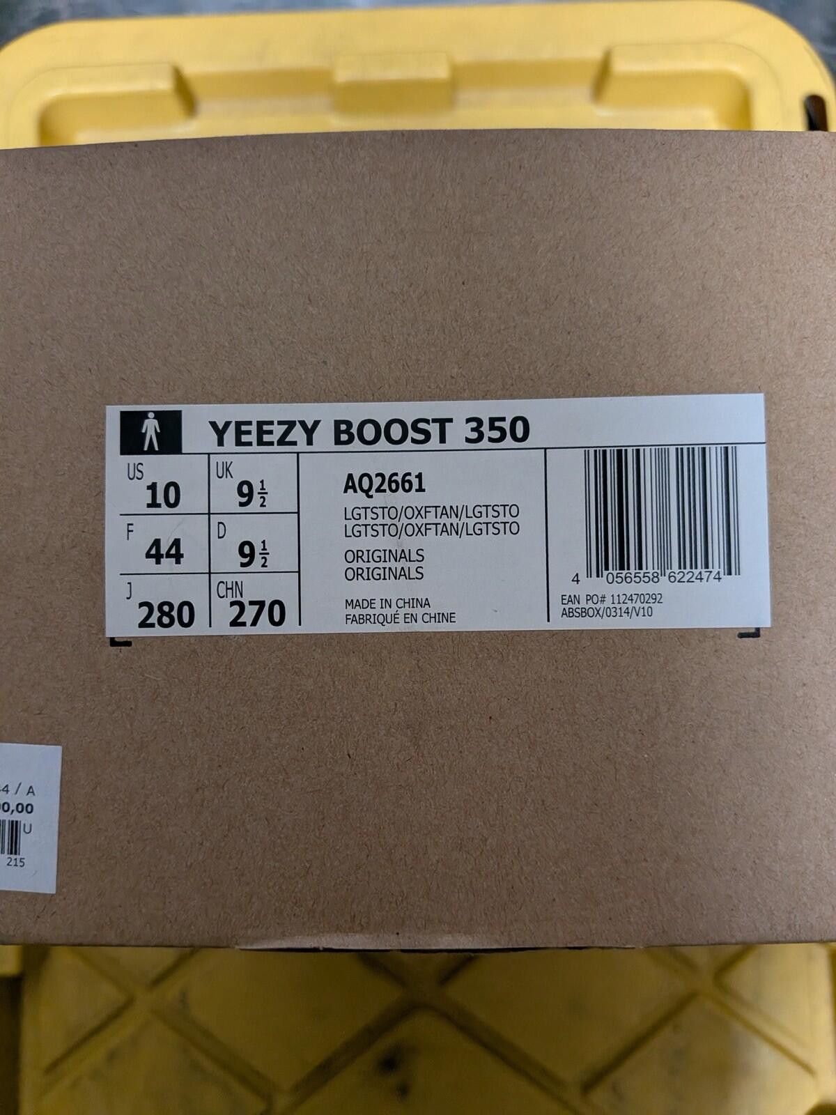 Adidas adidas Yeezy Boost 350 AQ2661 Oxford Tan US10 Size US 10 / EU 43 - 8 Thumbnail