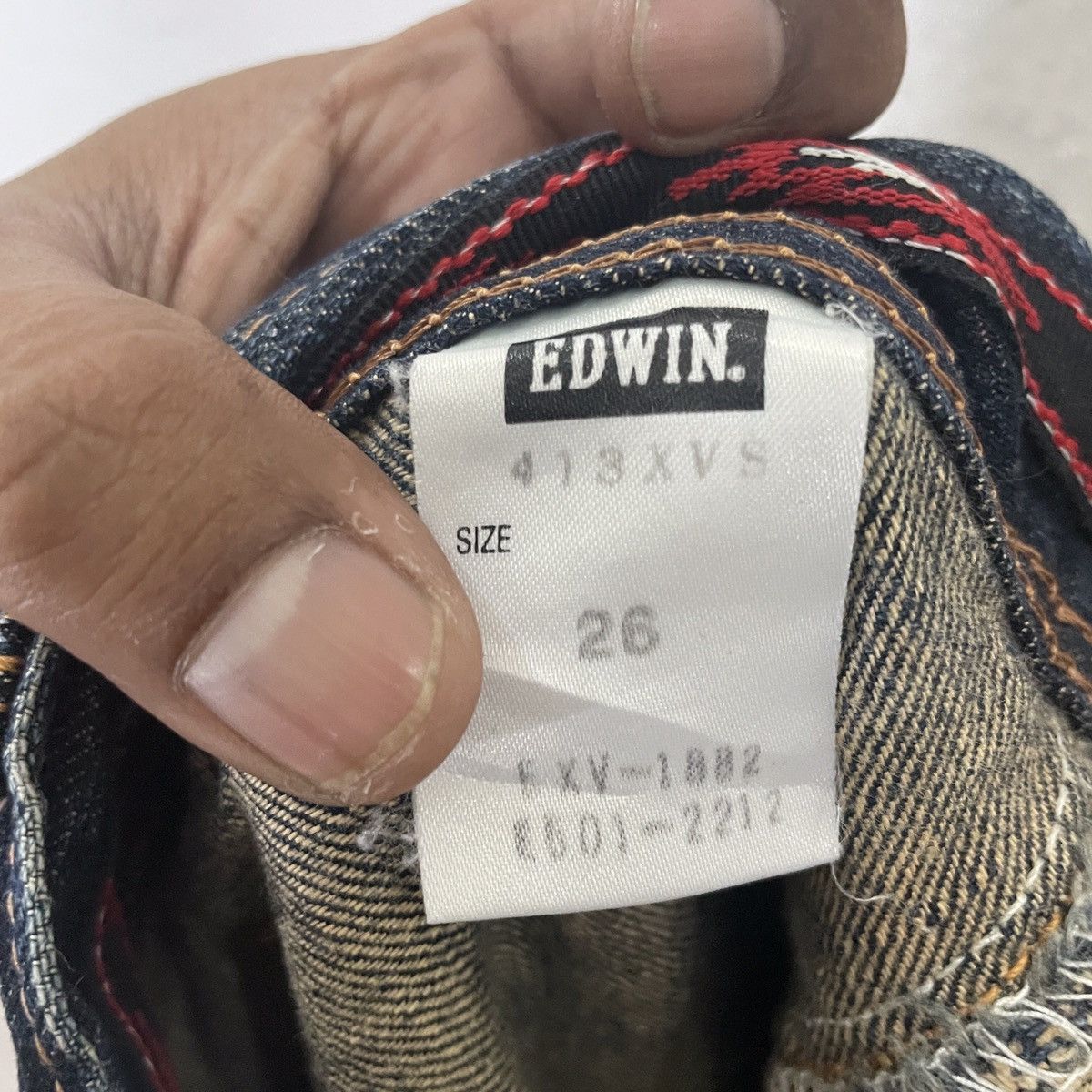 Edwin Vintage Edwin Cowboy Bush Pants Denim Size 29" - 5 Thumbnail
