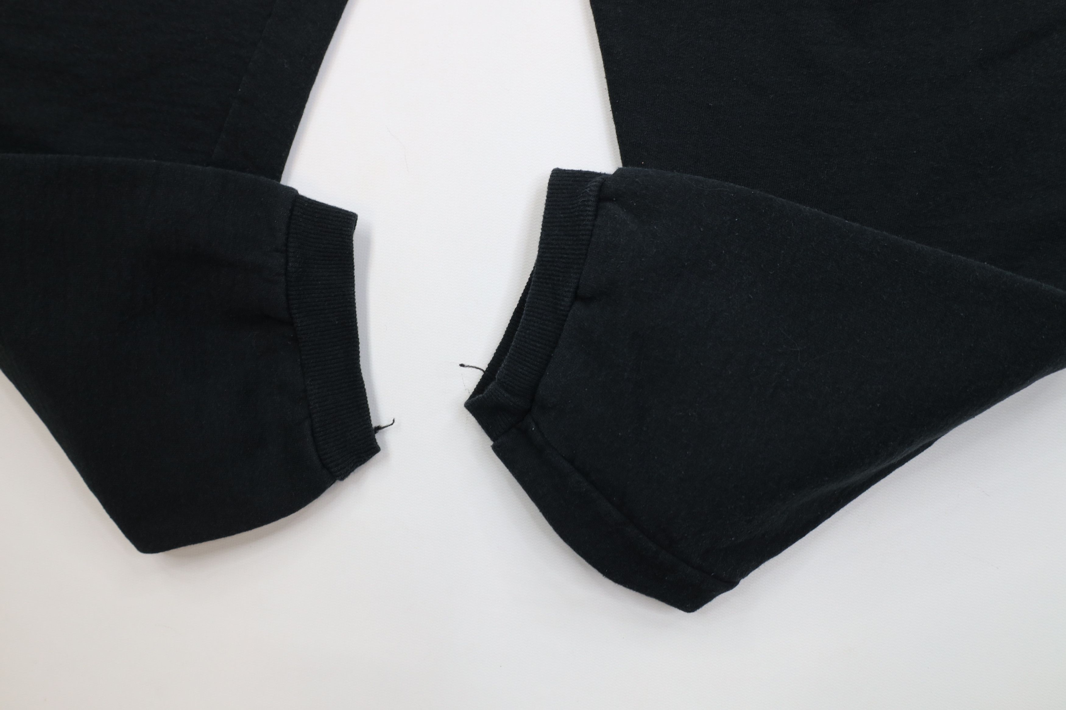 Vintage Vintage 90s Streetwear Cuffed Sweatpants Joggers Pants Black Size US 38 / EU 54 - 6 Thumbnail