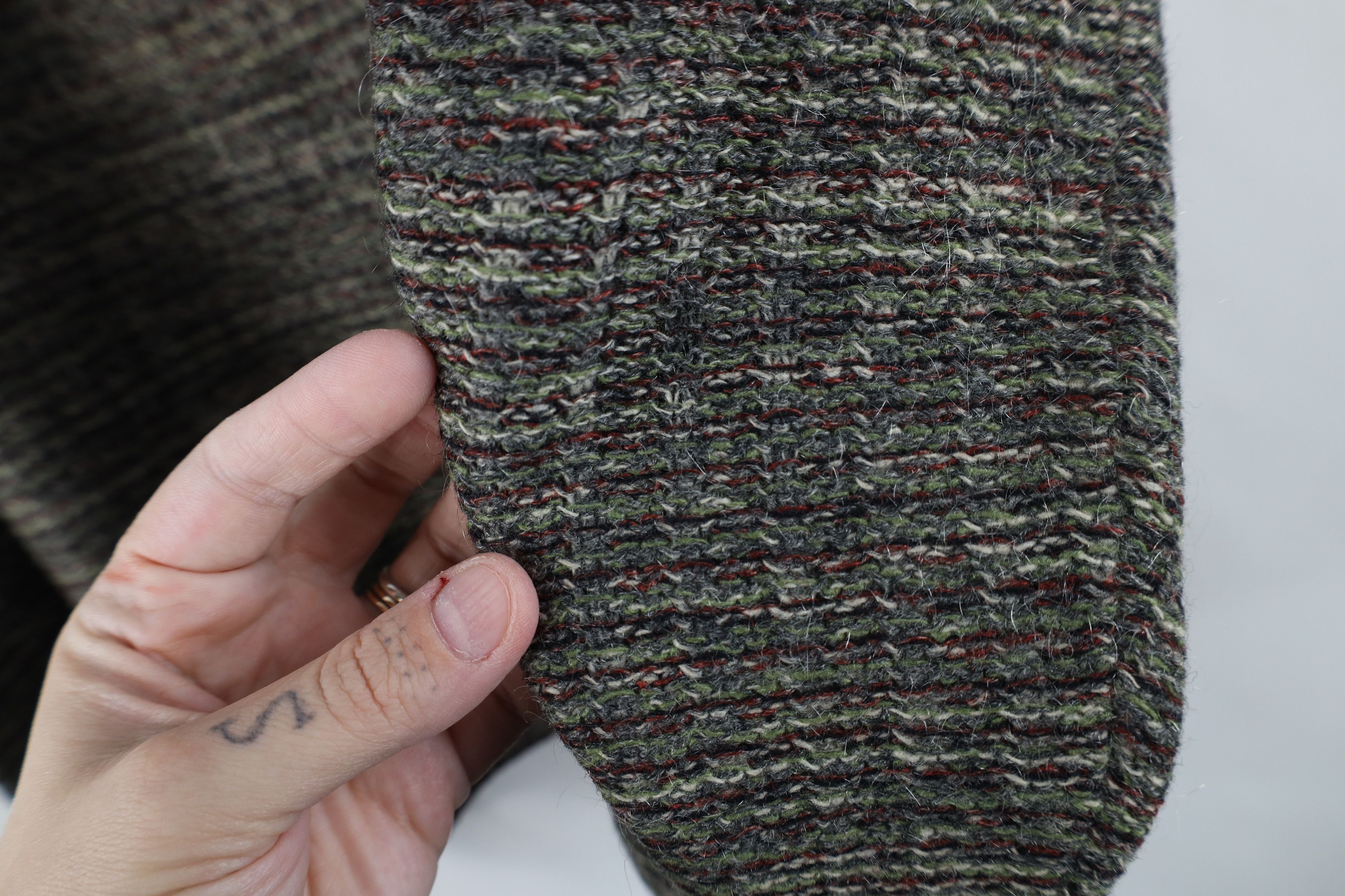 Vintage Vintage 40s 50s McGregor Blend Knit Sweater Distressed Italy Size US XL / EU 56 / 4 - 10 Thumbnail