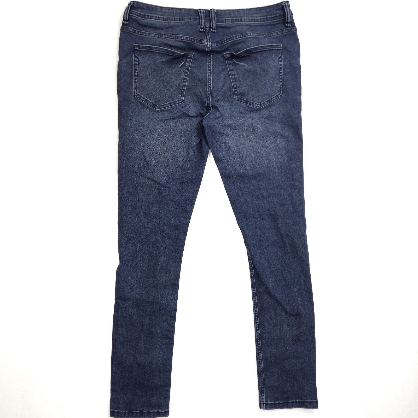 Other The Perfect Jean NYC Jeans Mens Size 34x33 Blue Skinny Fit Size US 34 / EU 50 - 7 Thumbnail
