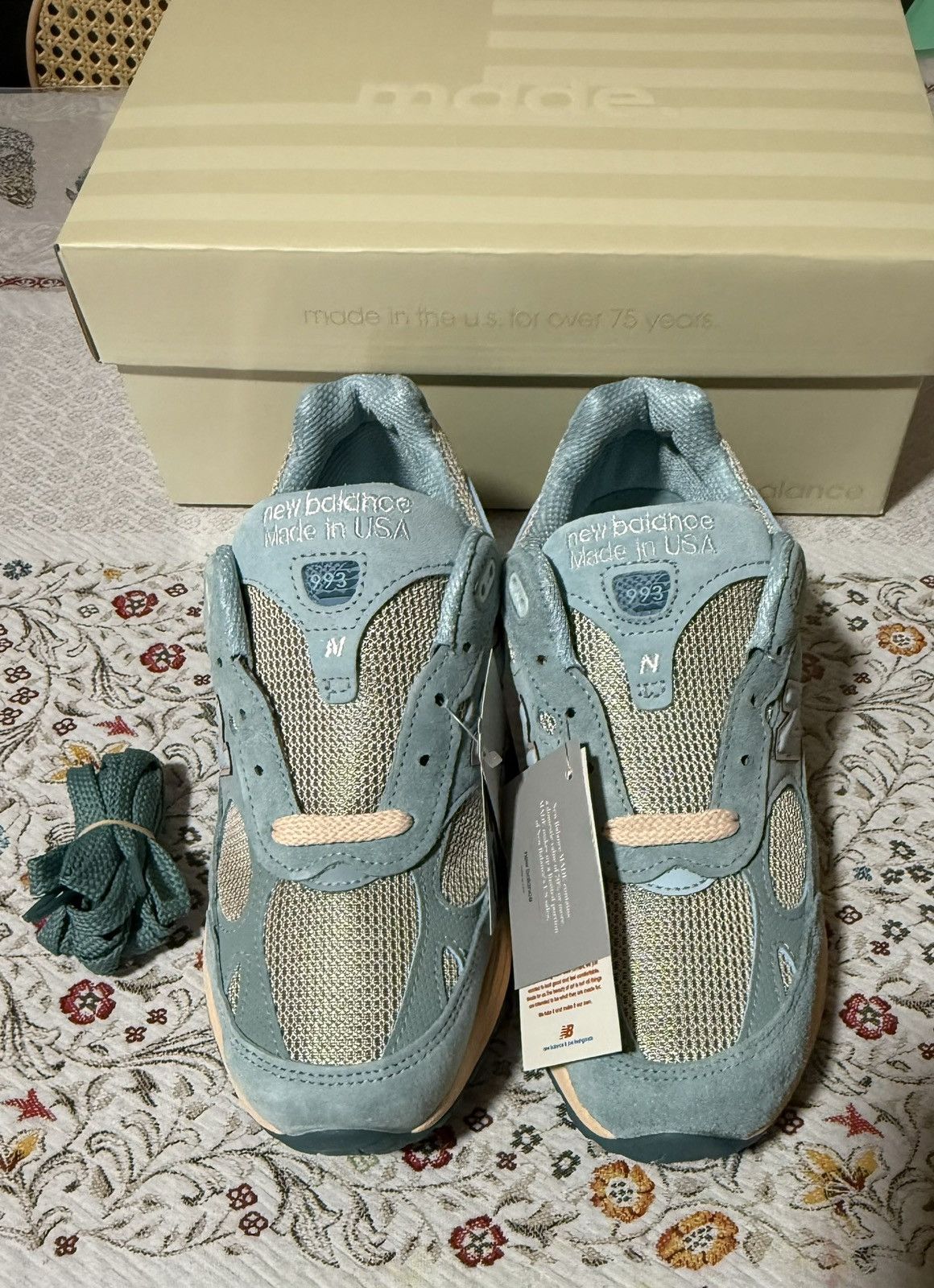 Joe Freshgoods × New Balance NEW BALANCE JOE FRESHGOODS WMNS 993 MIU PERFORMANCE ART Sz 8 Size US 8 / IT 38 - 5 Thumbnail