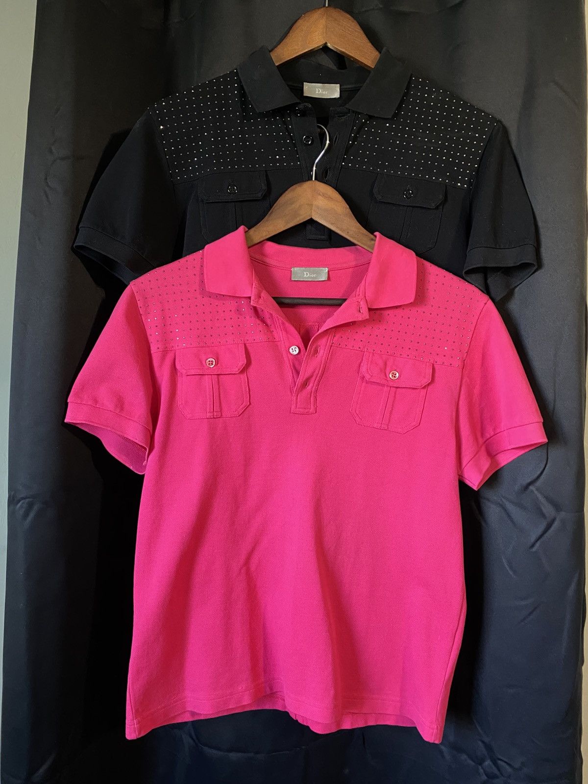 Dior Homme SS06 スタッズポロシャツ Dior dior homme ss06 studded polo | Grailed