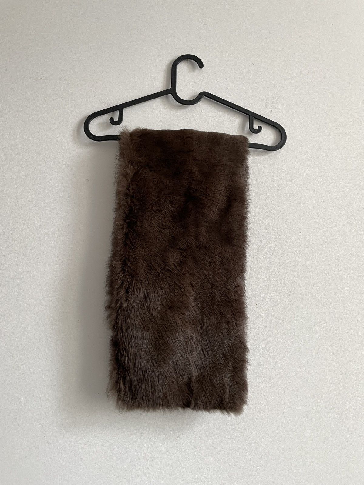 A.P.C. A.P.C. Real rabbit fur shirt scarf Size ONE SIZE - 2 Thumbnail