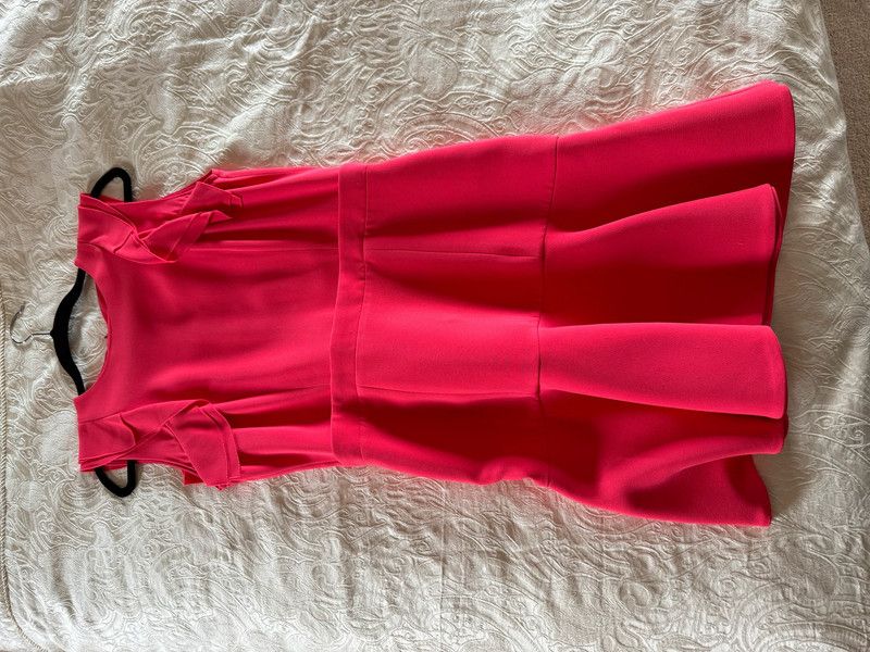 Miu Miu Miu Miu Coral Cocktail Dress Size M / US 6-8 / IT 42-44 - 4 Thumbnail