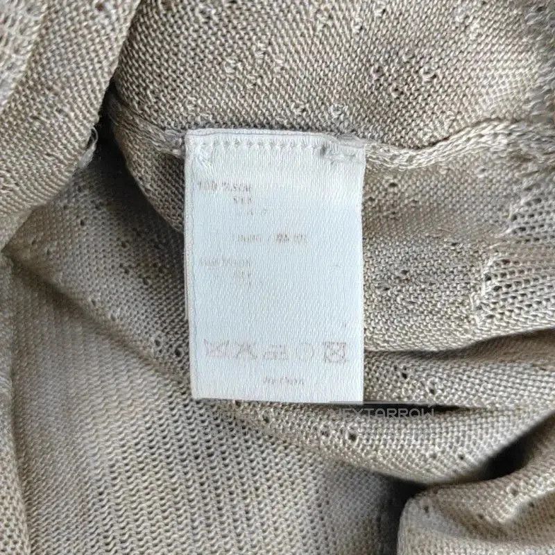 Louis Vuitton Louis Vuitton Beige Silk Long Sleeve Top . Size S / US 4 / IT 40 - 4 Thumbnail