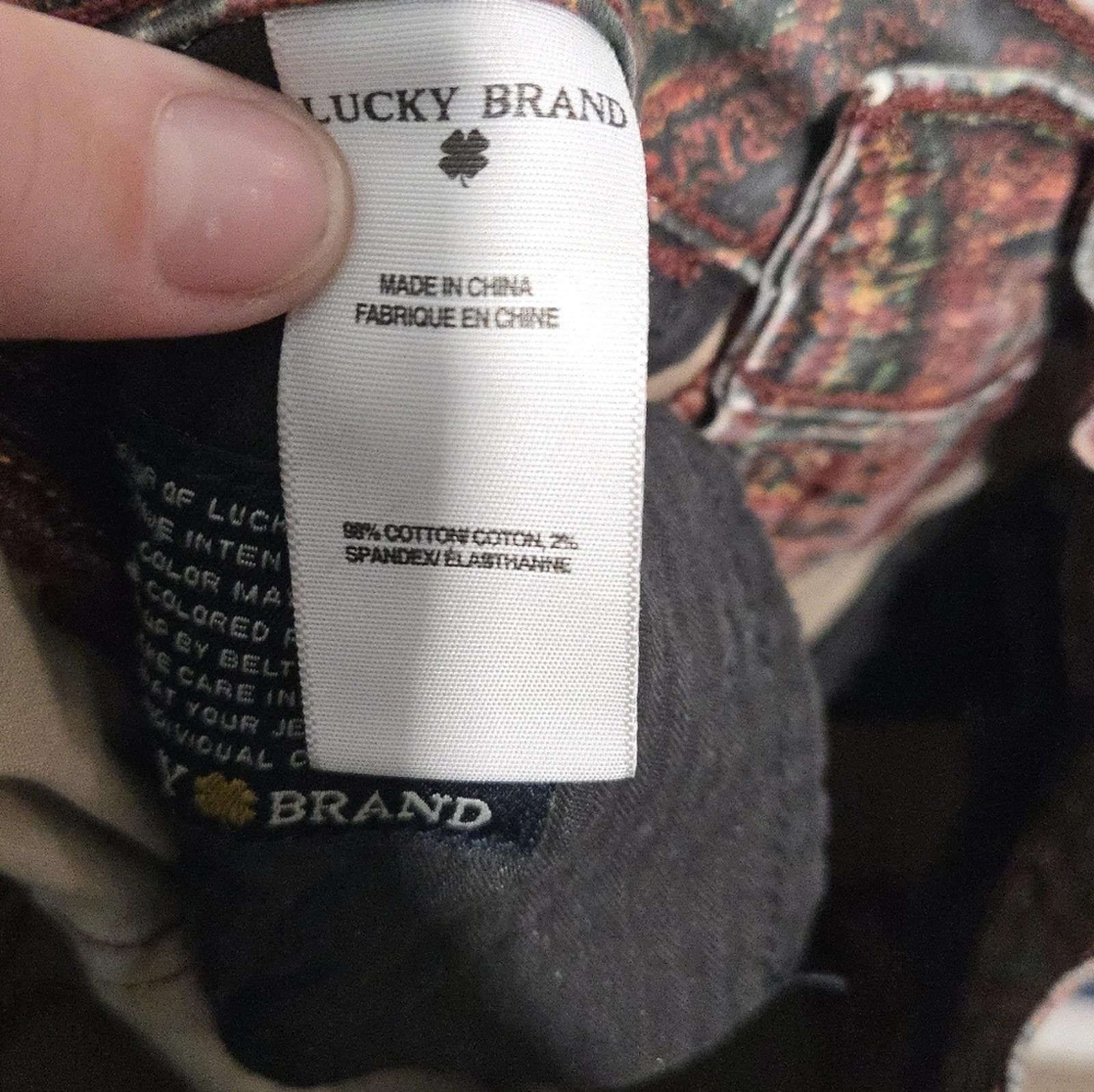 Lucky Brand Lucky Brand Paisley Charlie Skinny Jeans Size 25" / US 0 / IT 36 - 9 Thumbnail