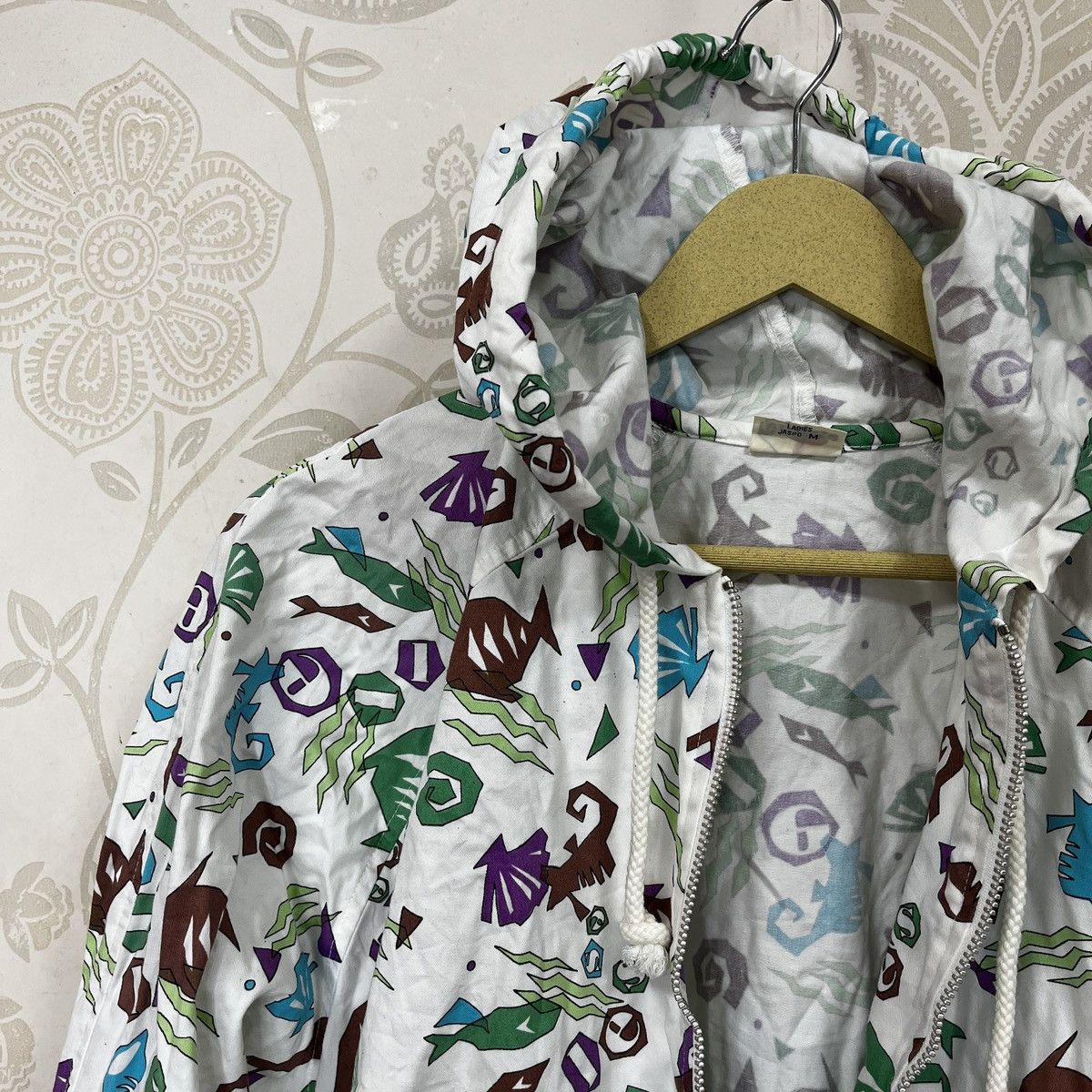Ellesse × Vintage Vintage Ellesse Over Printed Hoodie Size M / US 6-8 / IT 42-44 - 5 Thumbnail