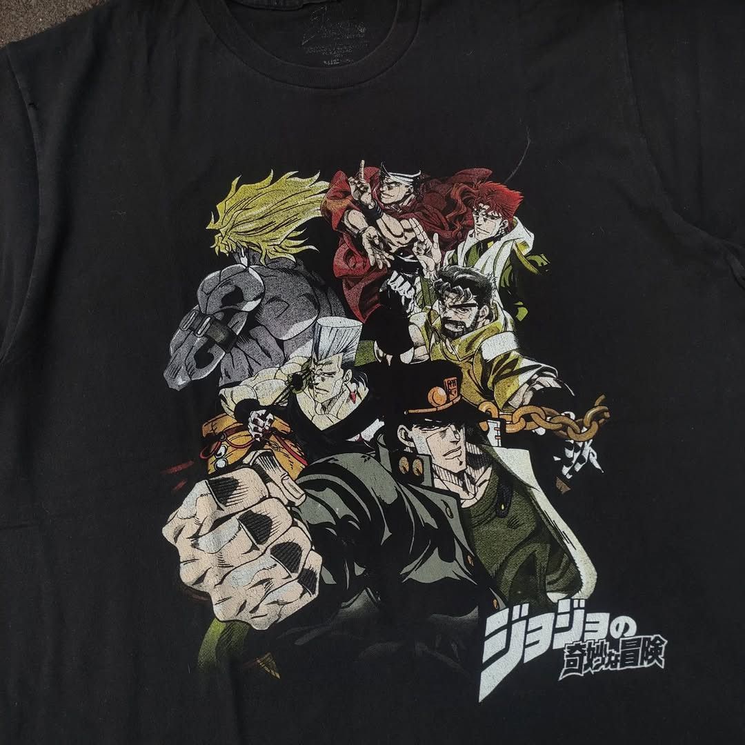 Anime Vintage Jojo's Bizzare Adventure Tshirt Size US XL / EU 56 / 4 - 2 Thumbnail
