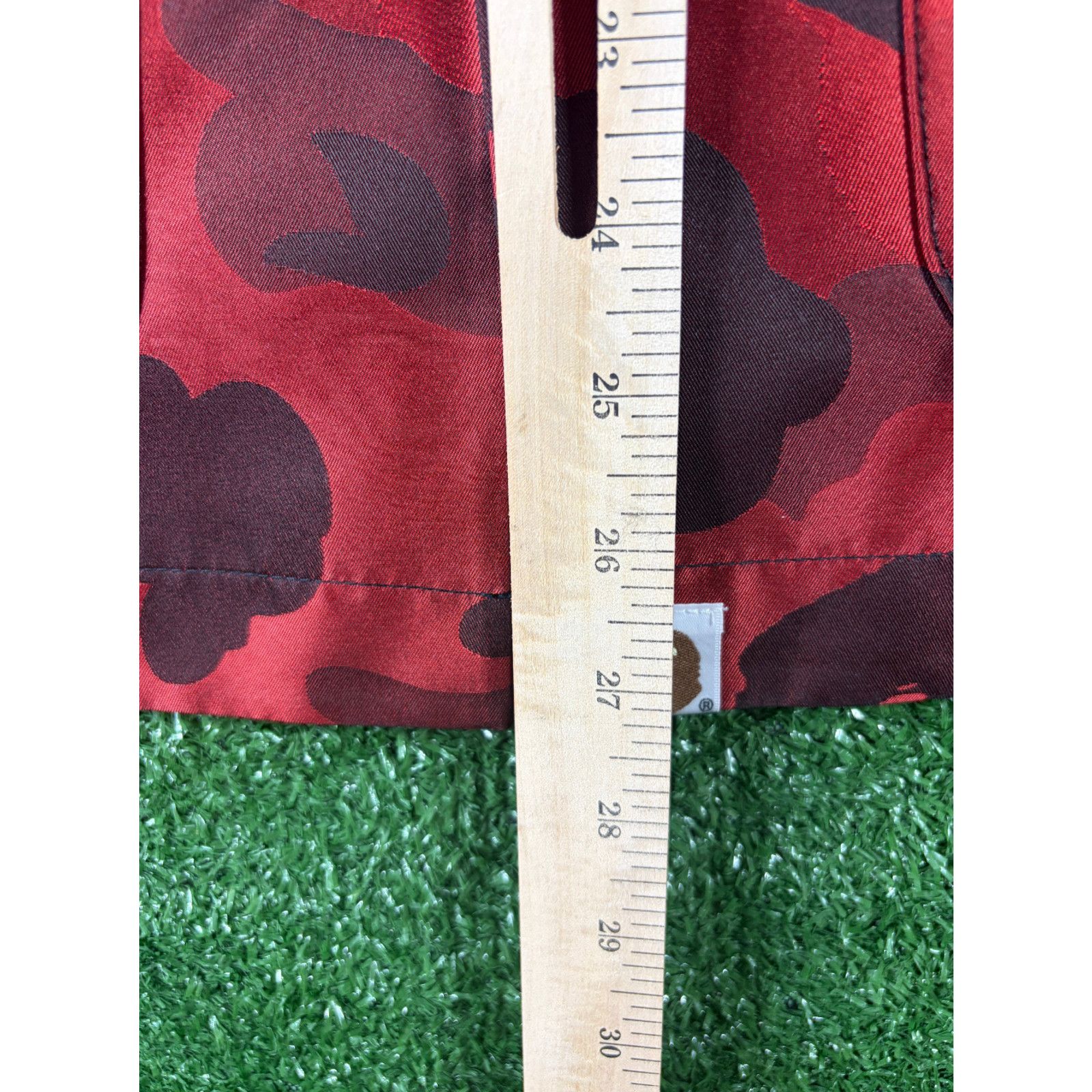 Bape Bape Red Color Camo Padded Chinese Jacket Size Large Size US L / EU 52-54 / 3 - 6 Thumbnail