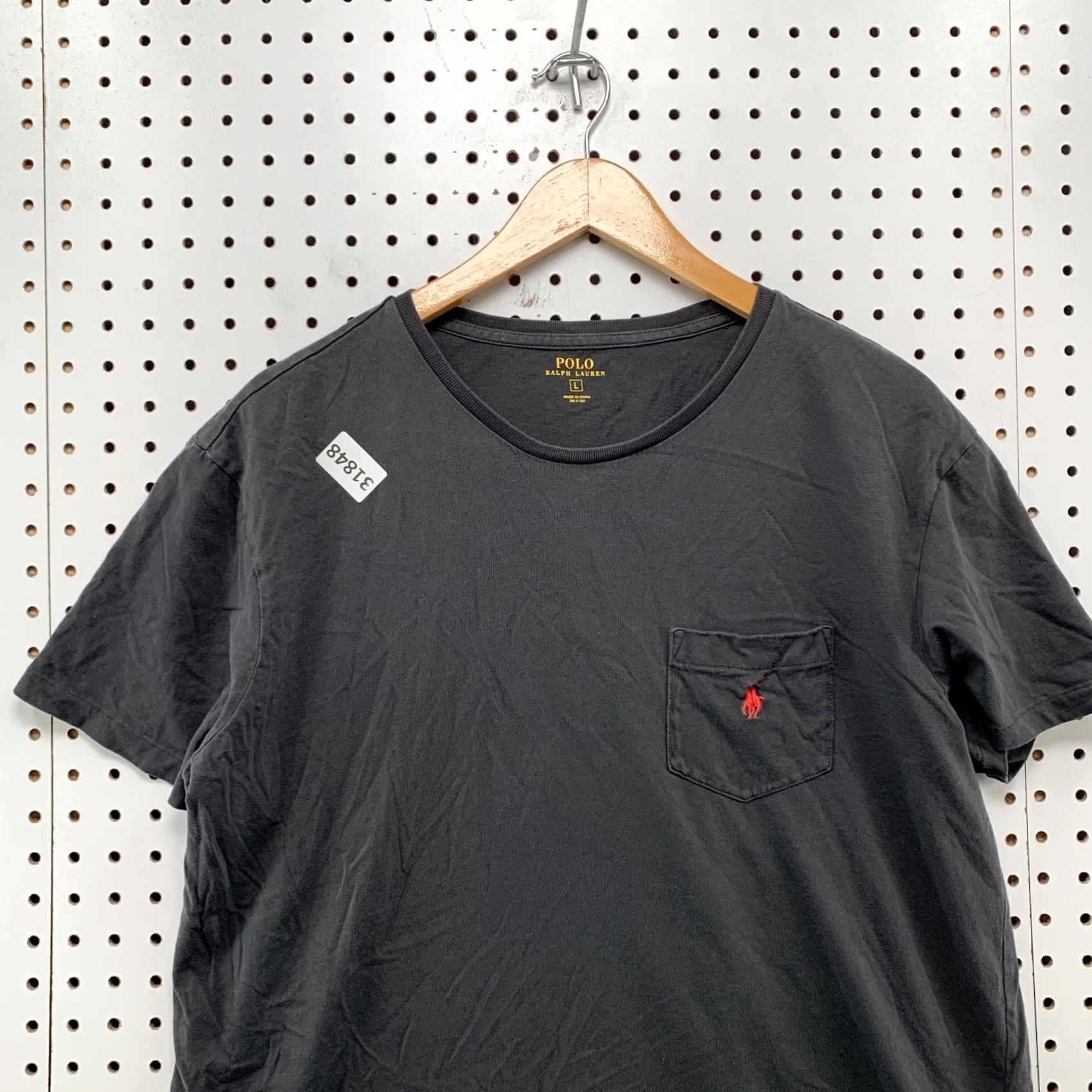 Ralph Lauren Ralph Lauren Shirt Men L Black Red Pony Short Sleeve Size US L / EU 52-54 / 3 - 5 Thumbnail