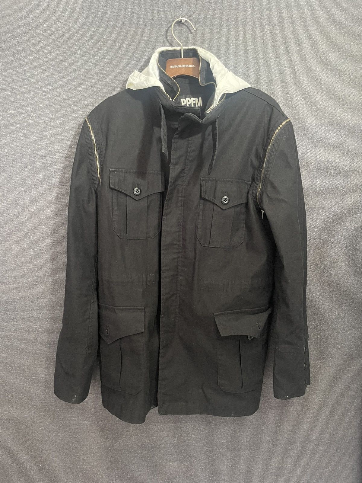 image of Ppfm Jacket in Black, Men's (Size Medium)
