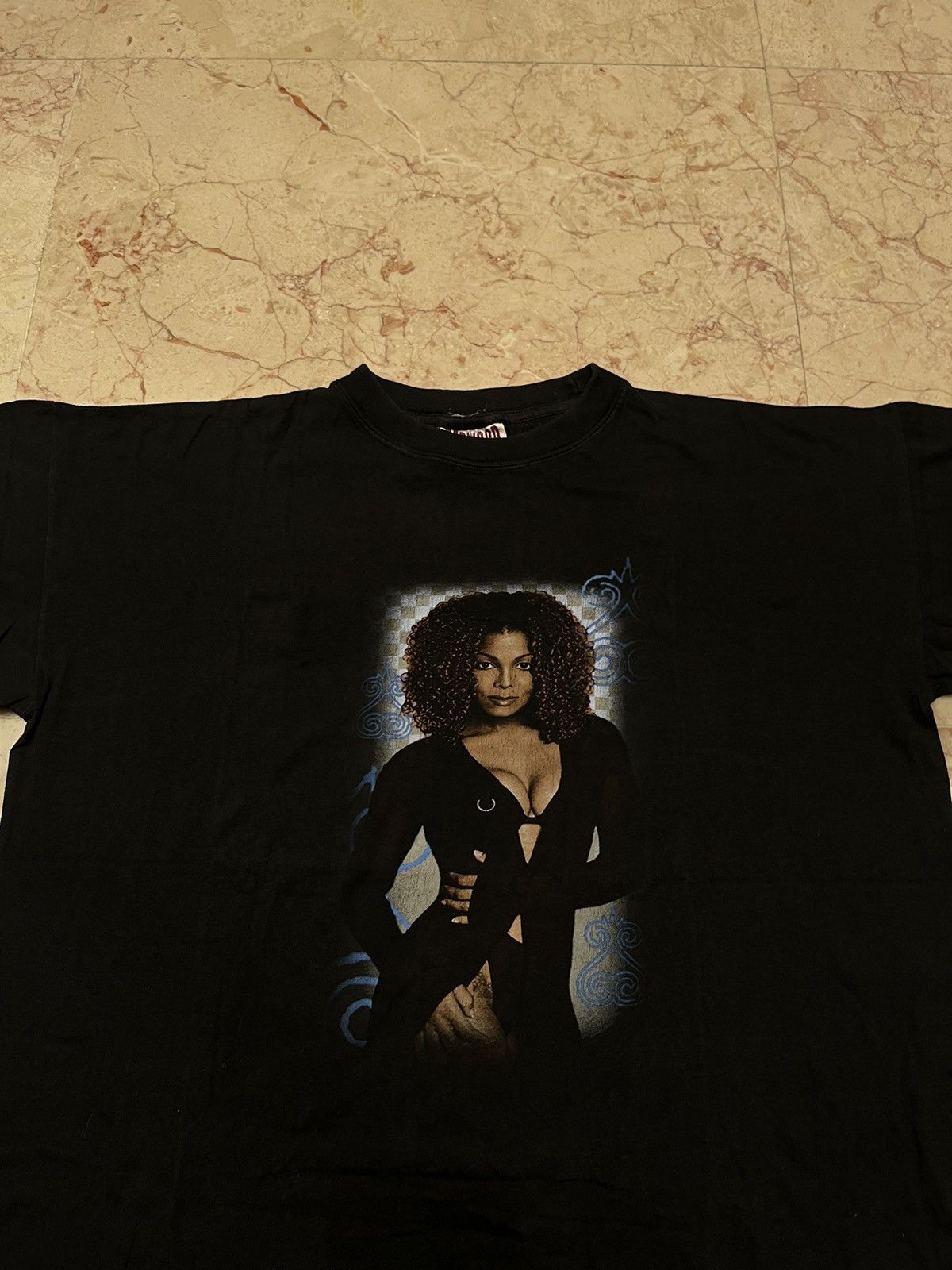 T-shirt vintage, Janet Jackson « Velvet Rope World Tour »