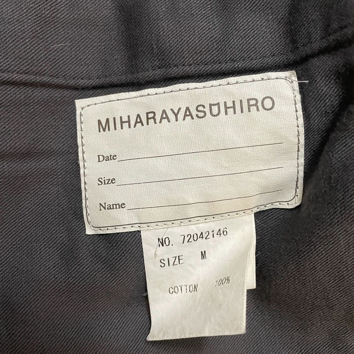 Maison MIHARA YASUHIRO 2005 Miharayasuhiro Asymmetric Corduroy Pants Size US 30 / EU 46 - 3 Thumbnail