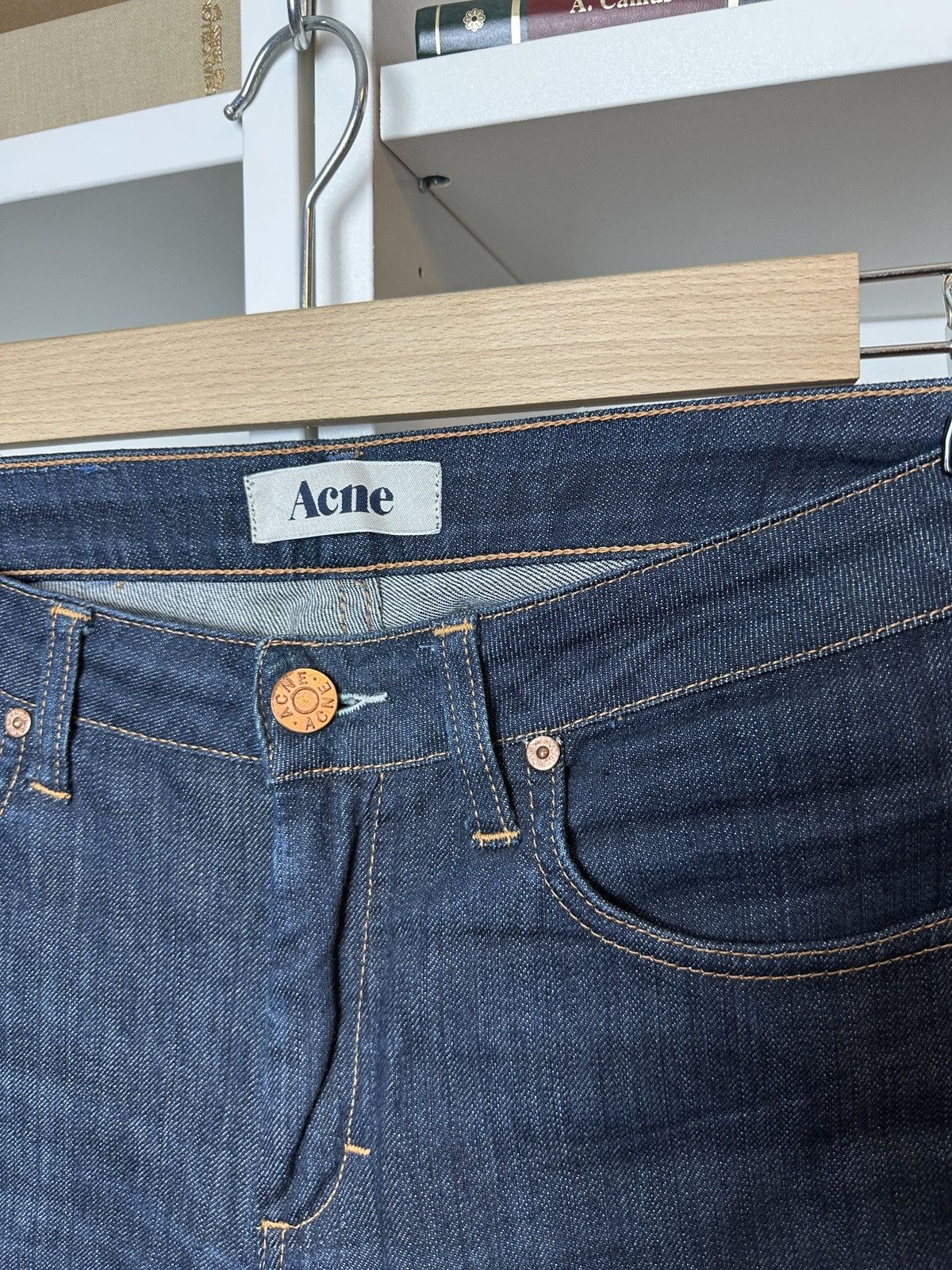 Acne Studios Vintage dark navy Acne denim jeans Size US 31 - 5 Thumbnail