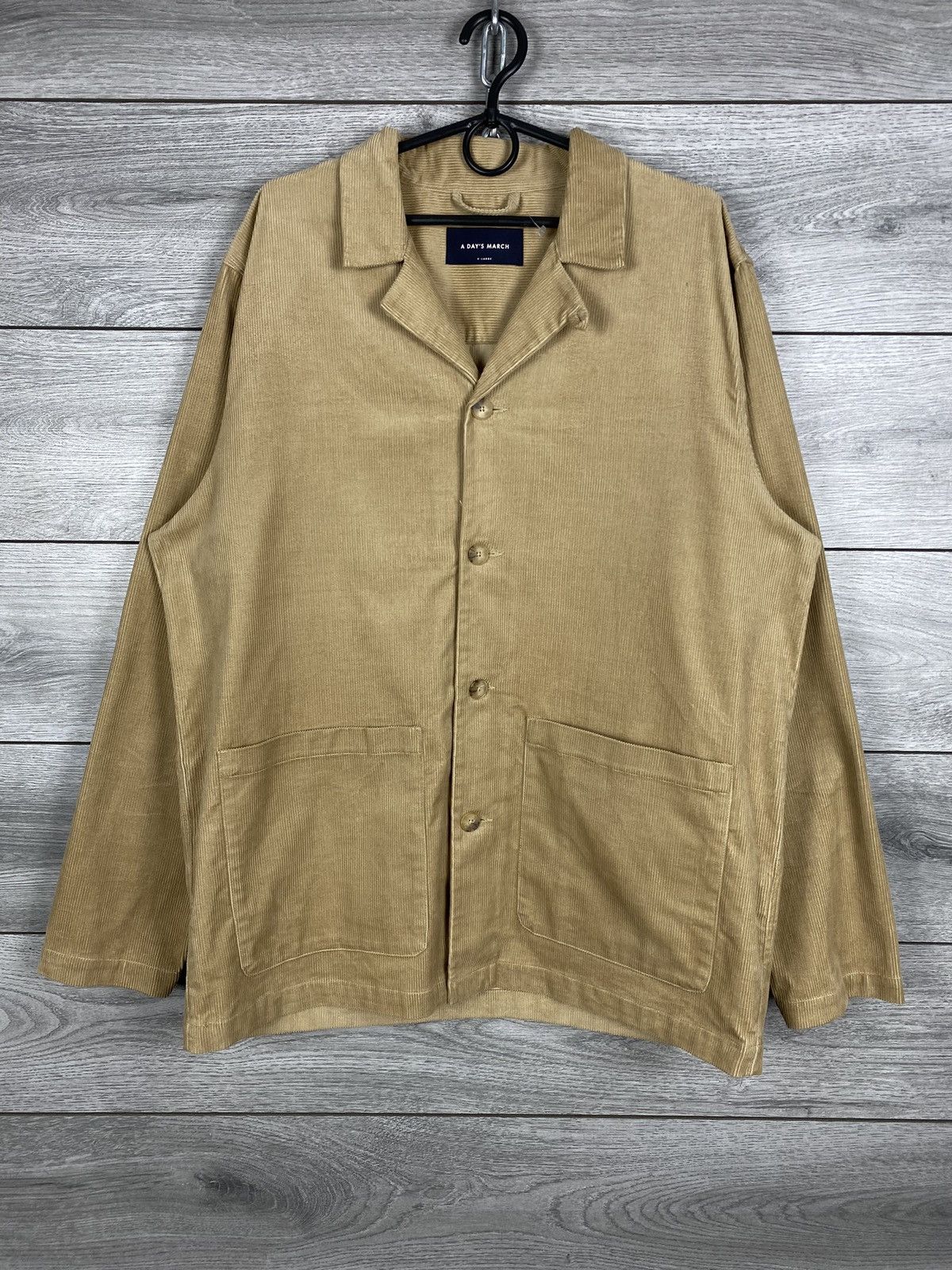 A Day's March Mens A Days March Velour Owershirt Size US XL / EU 56 / 4 - 1 Thumbnail