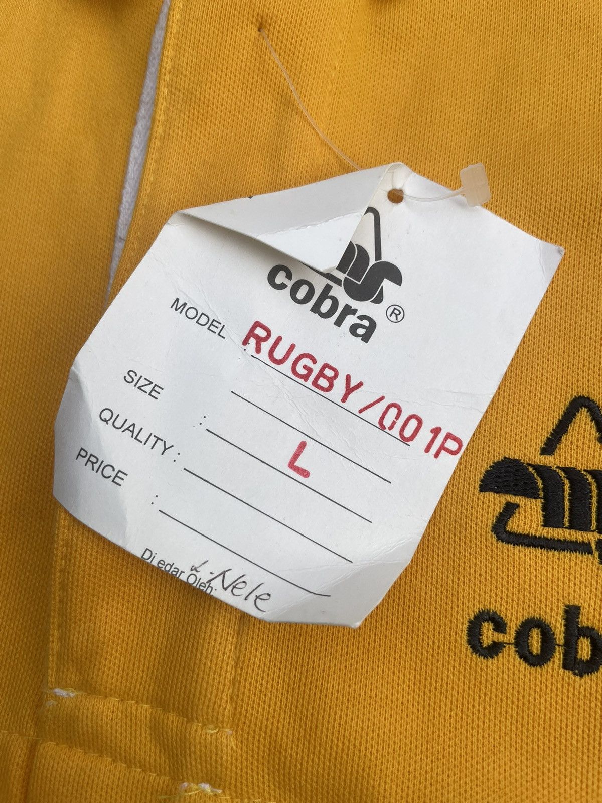 Cobra × Vintage Vintage Deadstock Cobra Rugby Polo Tshirt Size US M / EU 48-50 / 2 - 16 Thumbnail