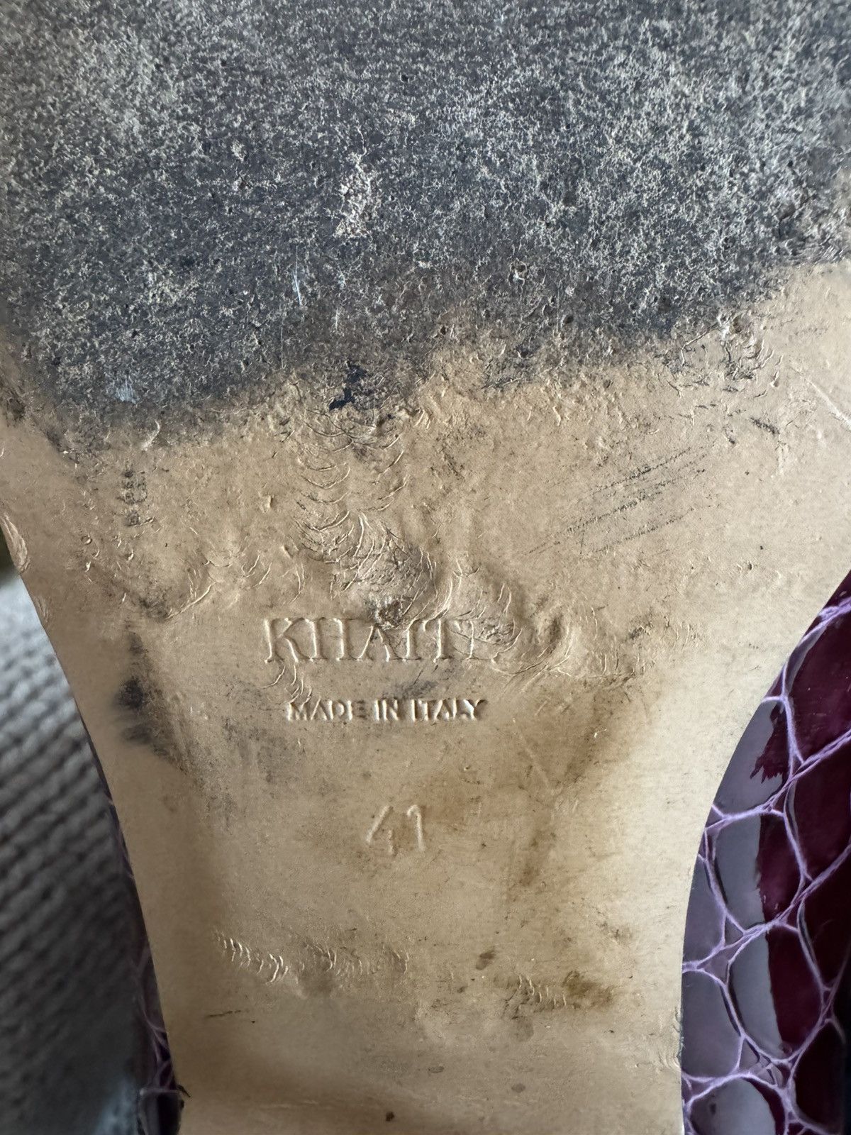 KHAITE Khaite Croc Embossed Tall Boots Size US 11 / IT 41 - 6 Thumbnail