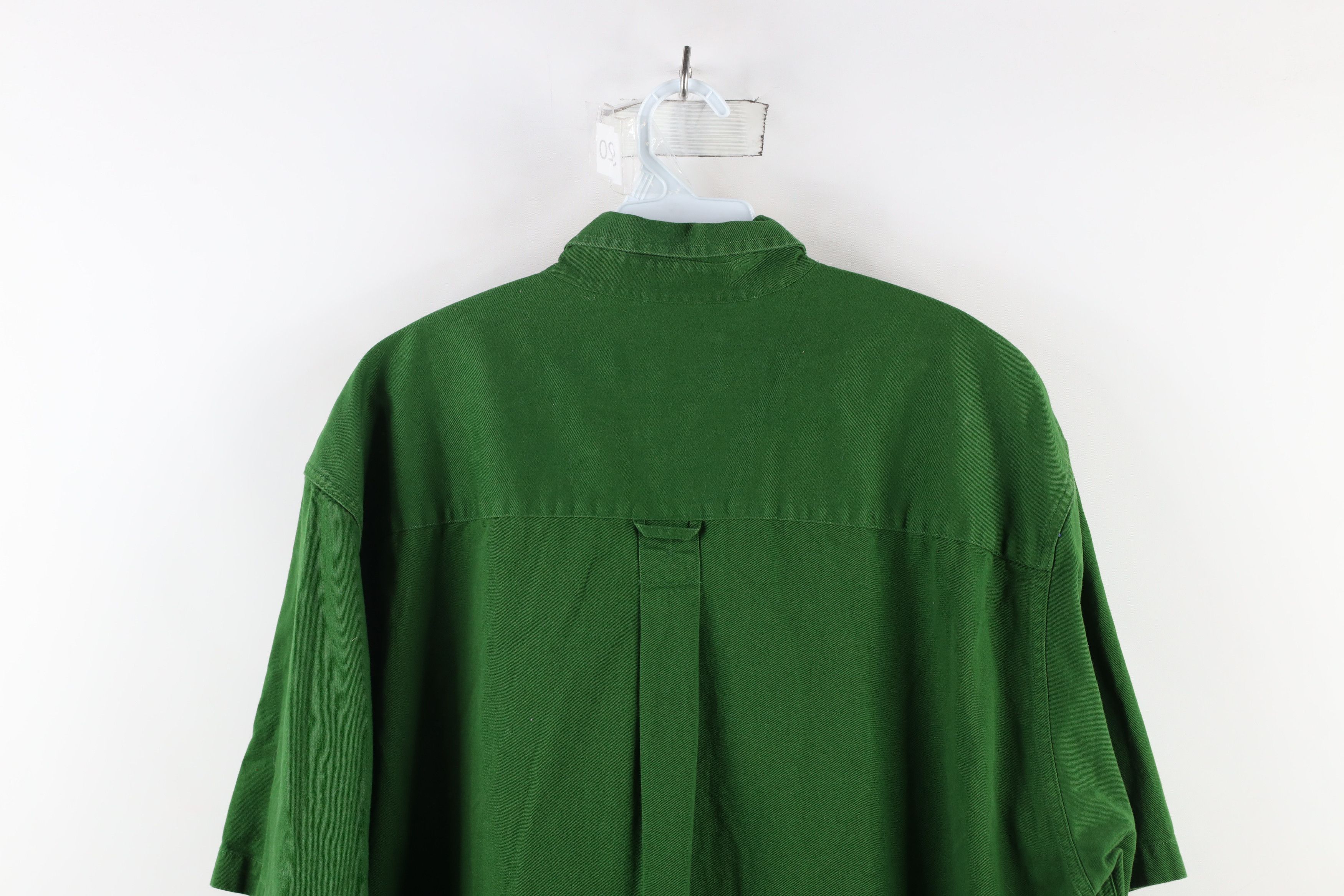 Eddie Bauer × Vintage Vintage 90s Eddie Bauer Short Sleeve Button Shirt Size US L / EU 52-54 / 3 - 9 Thumbnail