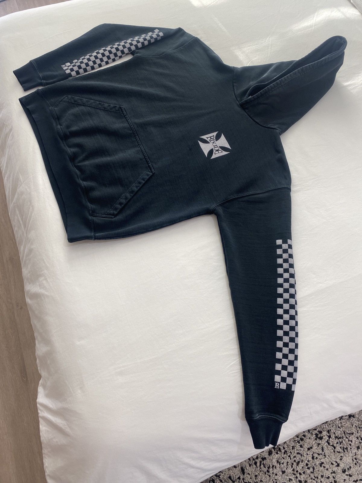 Rhude Rhude Classic Checker Hoodie Size US S / EU 44-46 / 1 - 3 Thumbnail