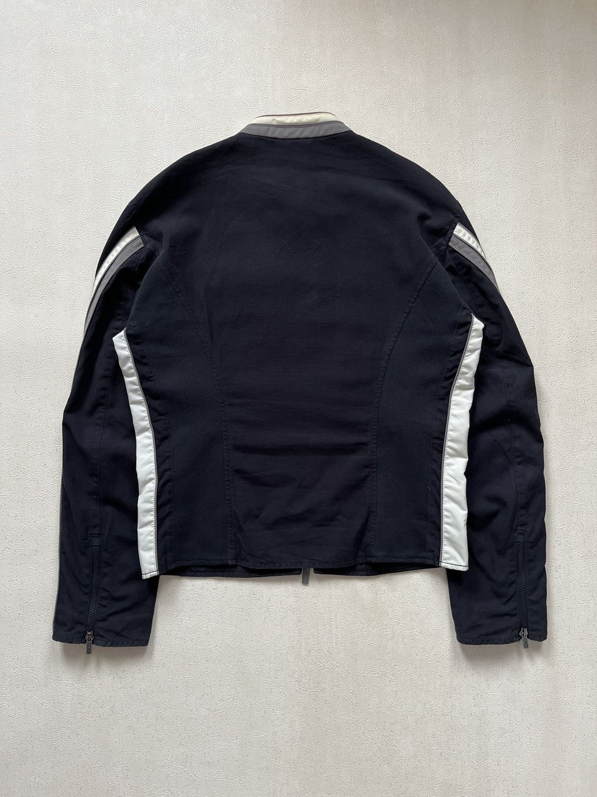 Armani Exchange 00’s Armani Exchange Racer Jacket by Giorgio Armani Size US M / EU 48-50 / 2 - 14 Thumbnail
