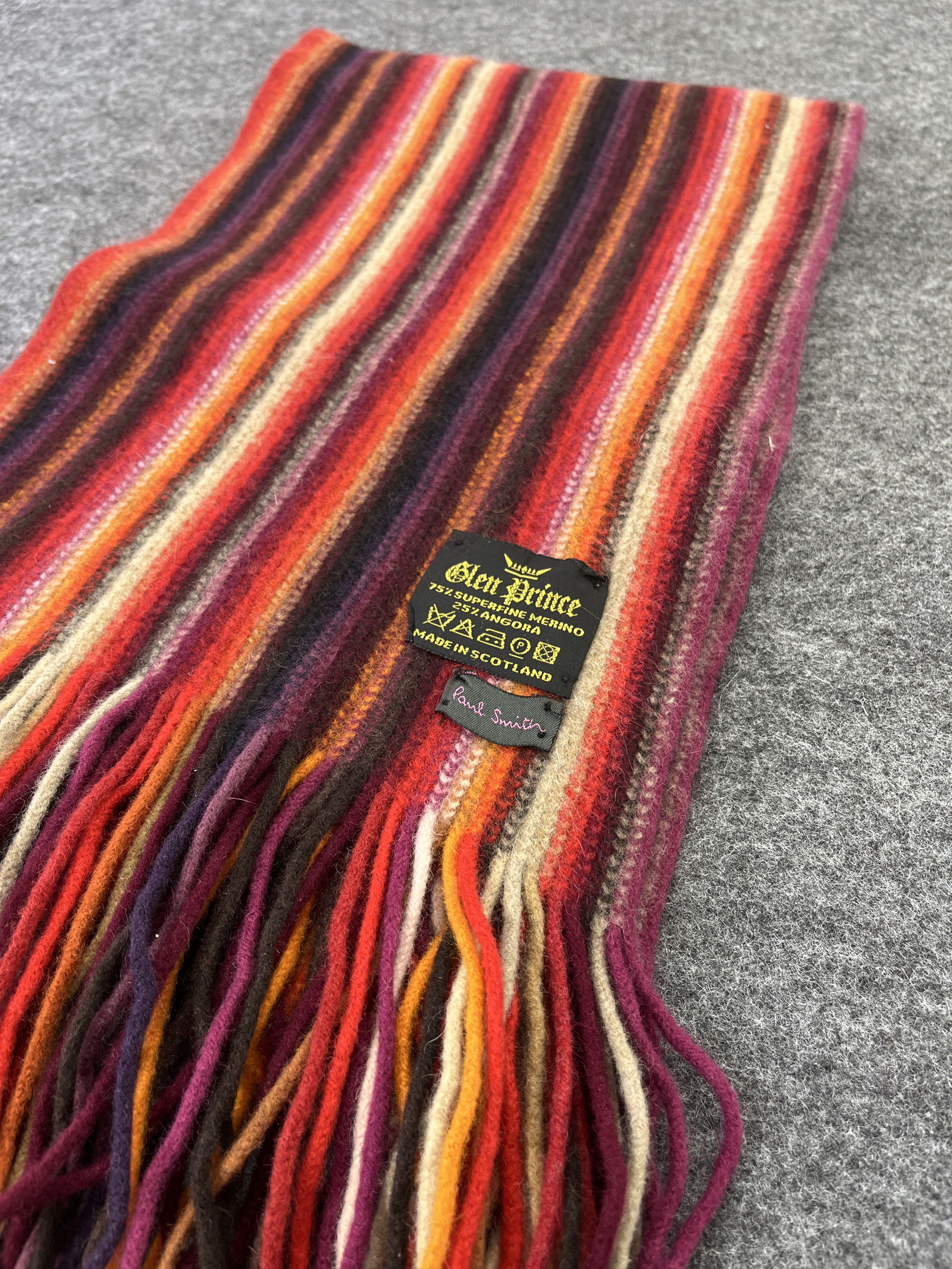 Paul Smith Paul X Glen Prince Smith Scarf / Muffler / Neckwear T175 Size ONE SIZE - 5 Thumbnail