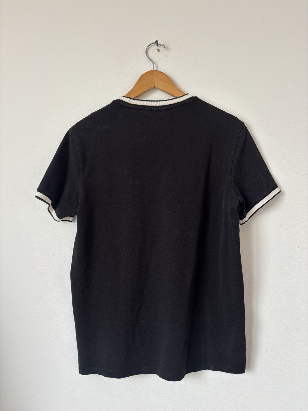 Club Monaco Club Monaco Black Contrast Trim Pocket T-Shirt Size M Size US M / EU 48-50 / 2 - 3 Thumbnail