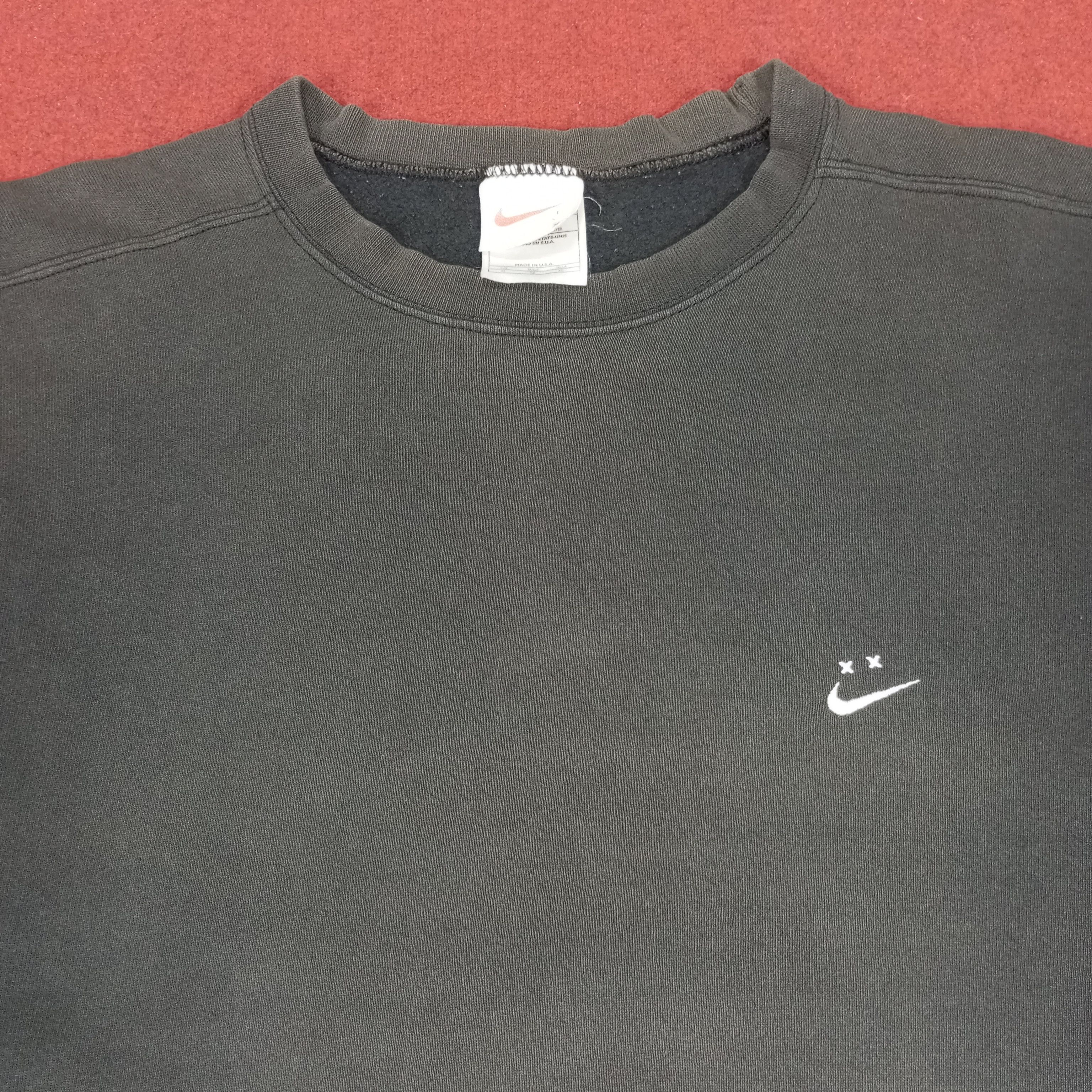 Nike × Vintage Nike Streetwear Style Sweatshirt Made In USA Size US XL / EU 56 / 4 - 2 Thumbnail