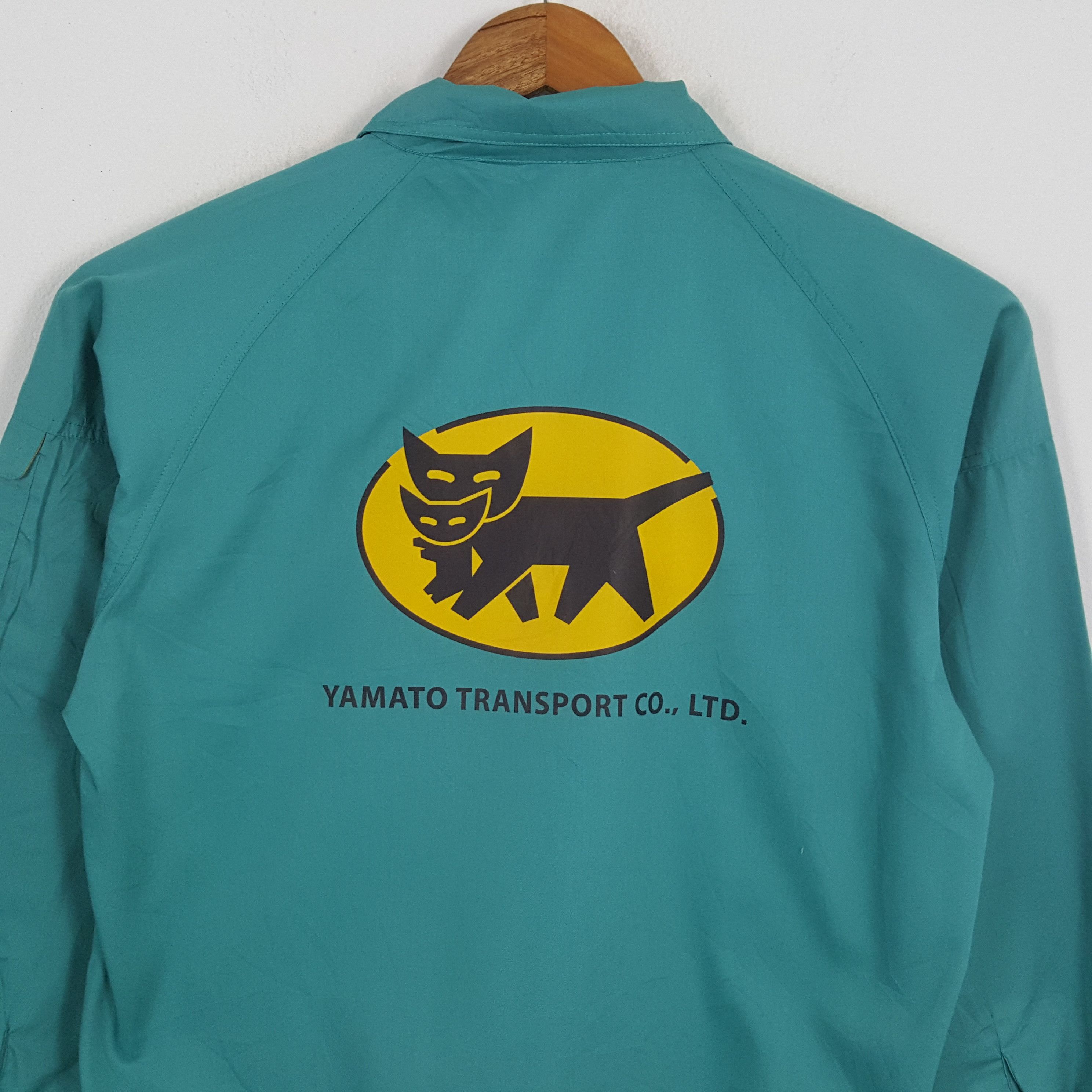 Japanese Brand × Vintage Vintage YAMATO TRANSPORT Japanese Brand Custom Jacket Size US M / EU 48-50 / 2 - 2 Thumbnail