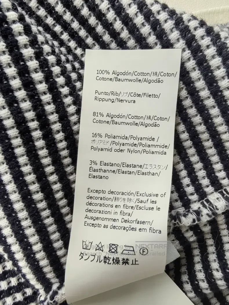 Loewe Loewe Striped Patched Waffle Crewneck Sweatshirt Size XL / US 12-14 / IT 48-50 - 5 Thumbnail