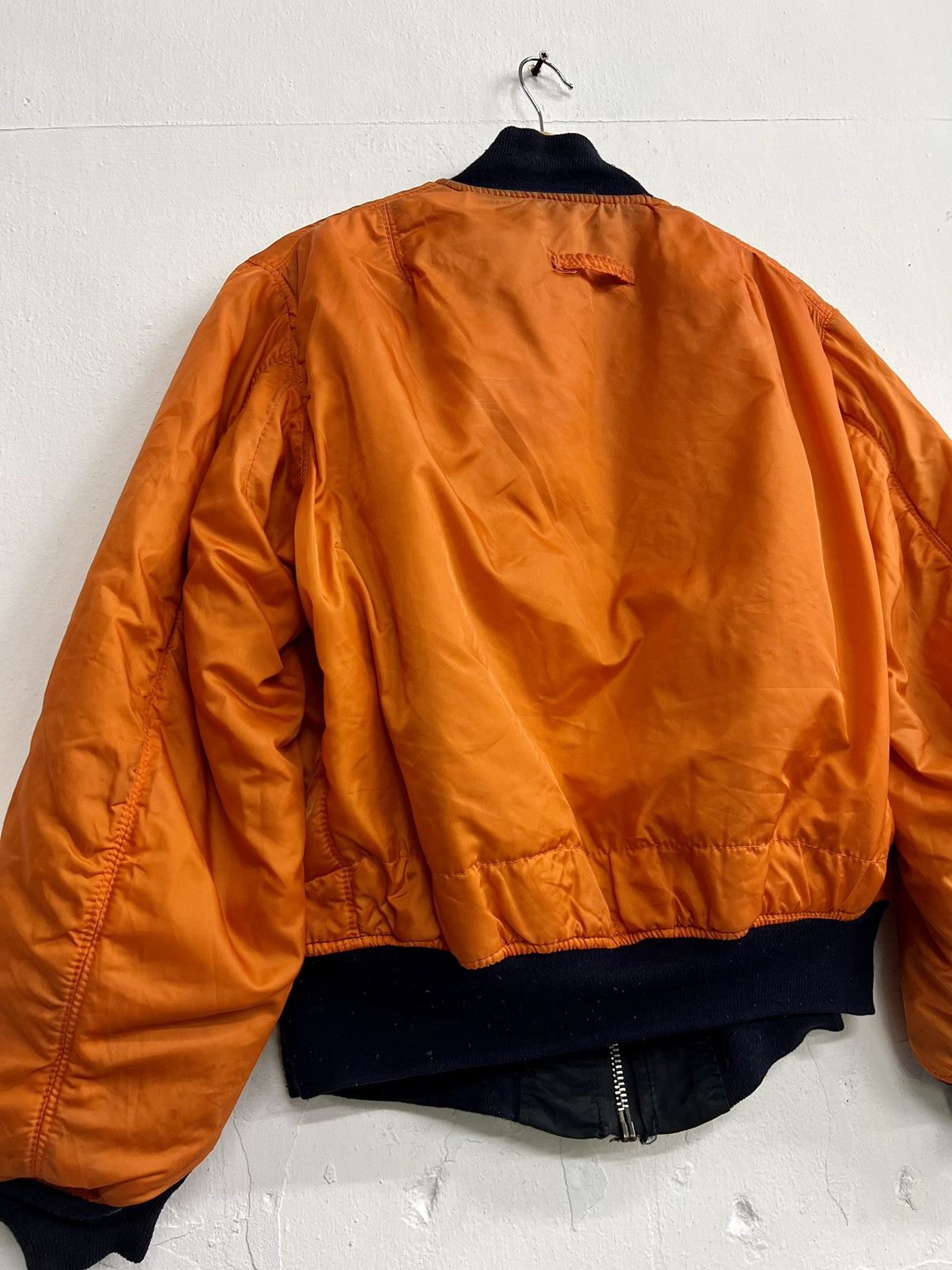 Alpha Industries × Vintage VINTAGE ALPHA INDUSTRIES MA-1 REVERSIBLE BOMBER JACKET Size US L / EU 52-54 / 3 - 8 Thumbnail