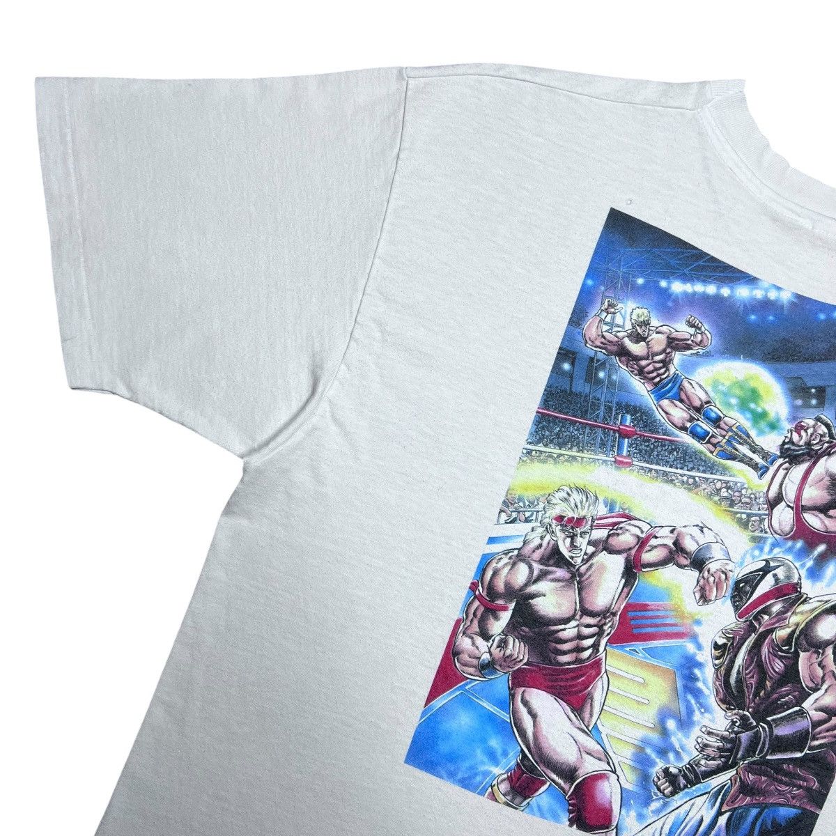Other Vintage 1994 Ring Of Destruction Slam Masters Capcom T-Shirt Size US XL / EU 56 / 4 - 6 Thumbnail