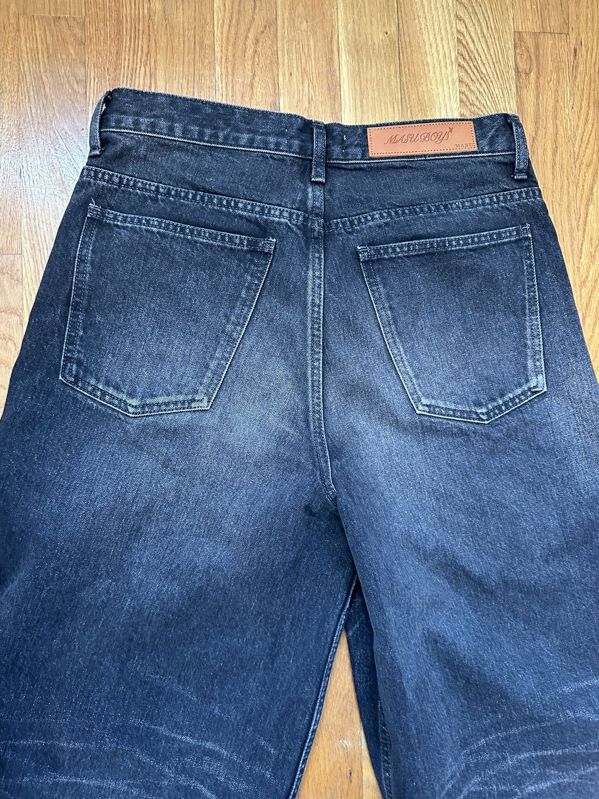 Japanese Brand MASU Masu Boys Baggy Jeans Size US 30 / EU 46 - 15 Thumbnail