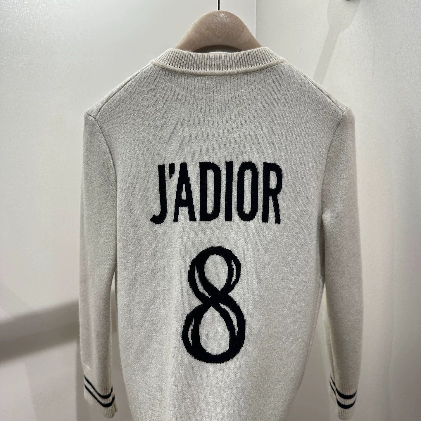 Christian Dior Monsieur Dior apr657 8 Motto Cashmere Cardigan 34 Size XS / US 0-2 / IT 36-38 - 6 Thumbnail