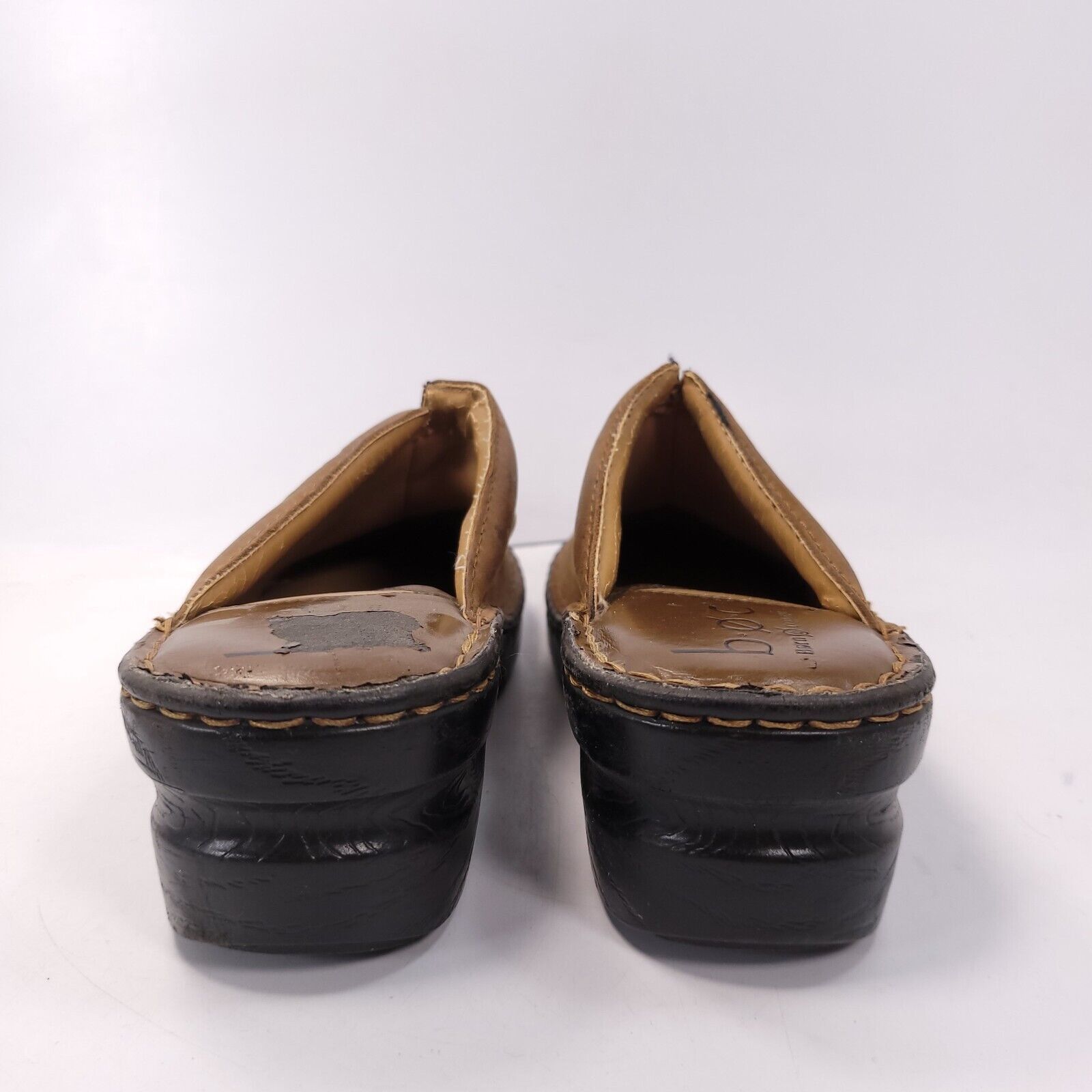 Born Born boc Concept Casual Clog Womens Size 7 38 BC1079 Brown Size US 7 / IT 37 - 3 Thumbnail