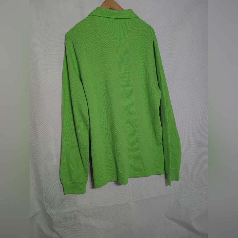 Chaps Ralph Lauren Green XL Long Sleeve Polo Shirt Quarter Zip NWT Size US XL / EU 56 / 4 - 3 Thumbnail