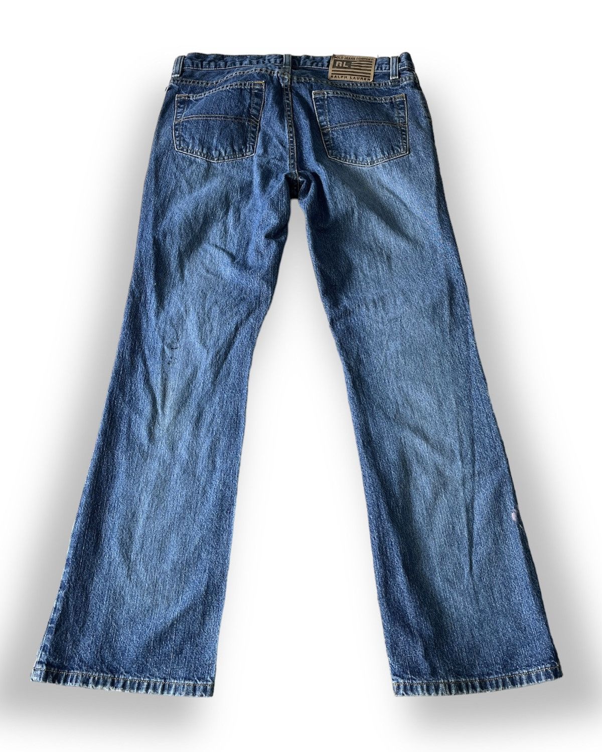 Polo Ralph Lauren × Ralph Lauren Ralph Lauren Boot Cut Denim Jeans Anime Paints Size US 34 / EU 50 - 2 Thumbnail
