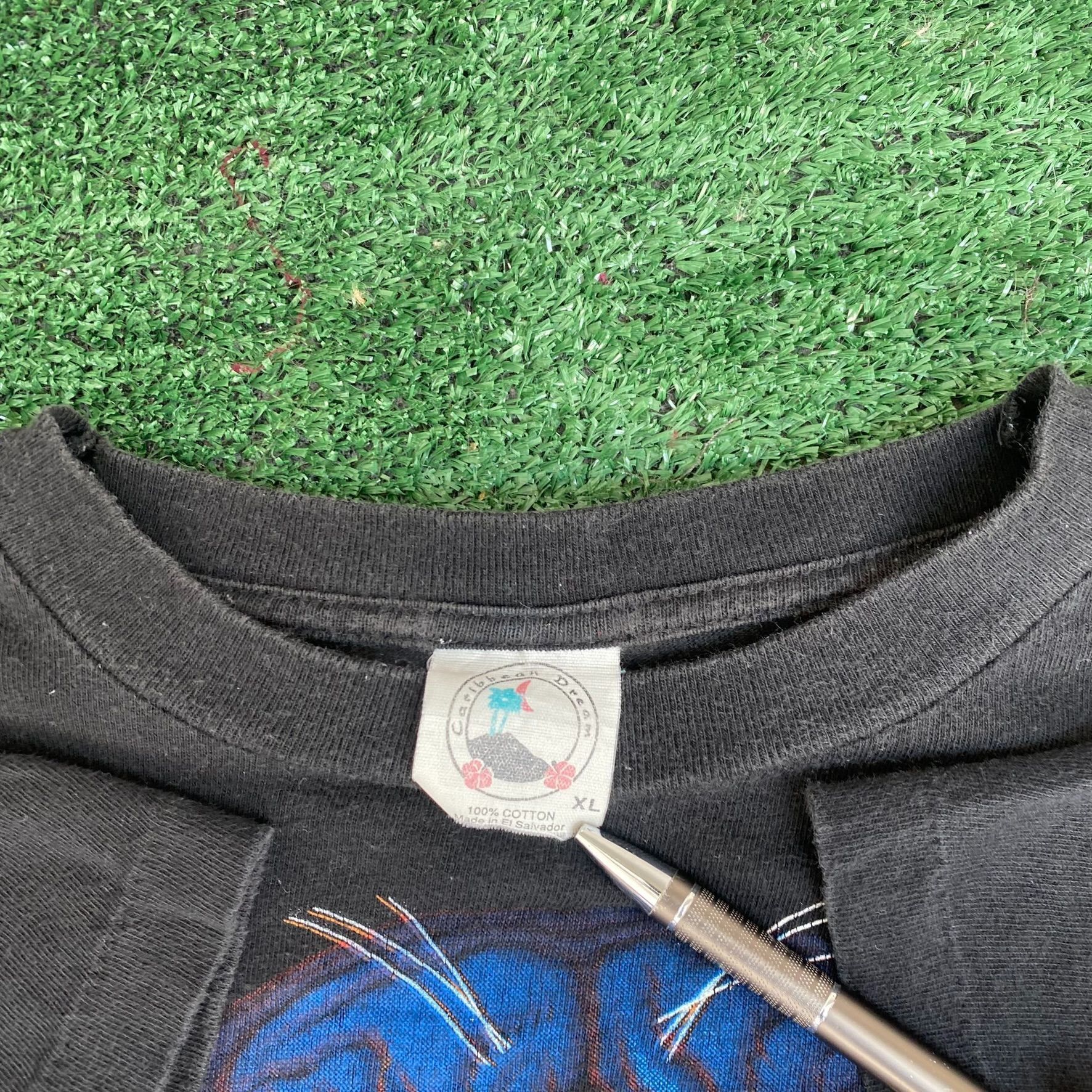 Travis Scott Vintage 90s Black Panthers Shirt American Thunder AOP Tee Size US L / EU 52-54 / 3 - 5 Thumbnail