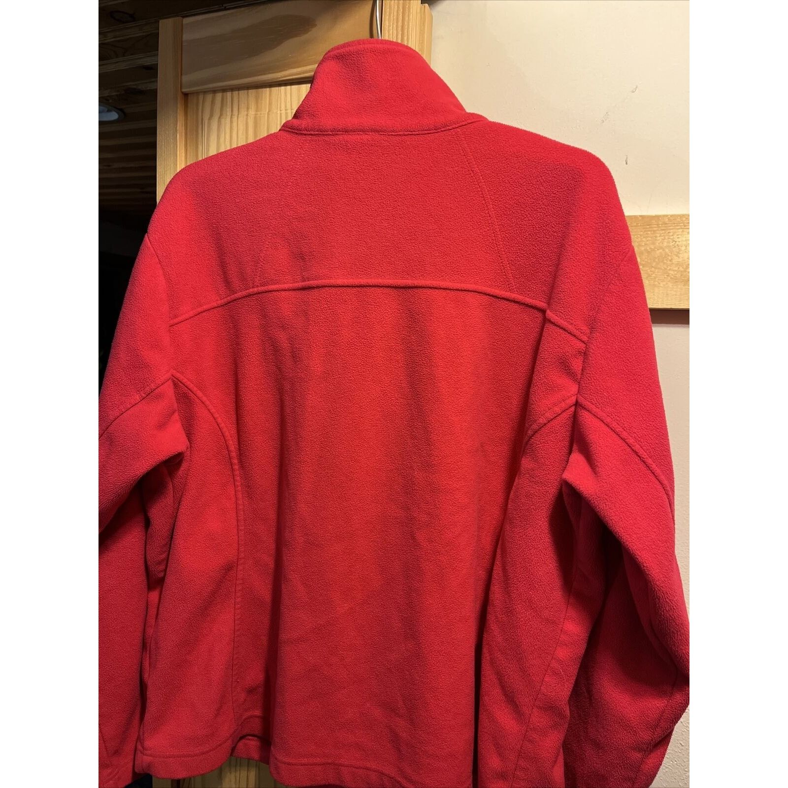 Columbia Columbia Women’s 2X Red LS Zip Fleece Windbreaker Jacket Size XXL / US 16-18 / IT 52-54 - 12 Thumbnail