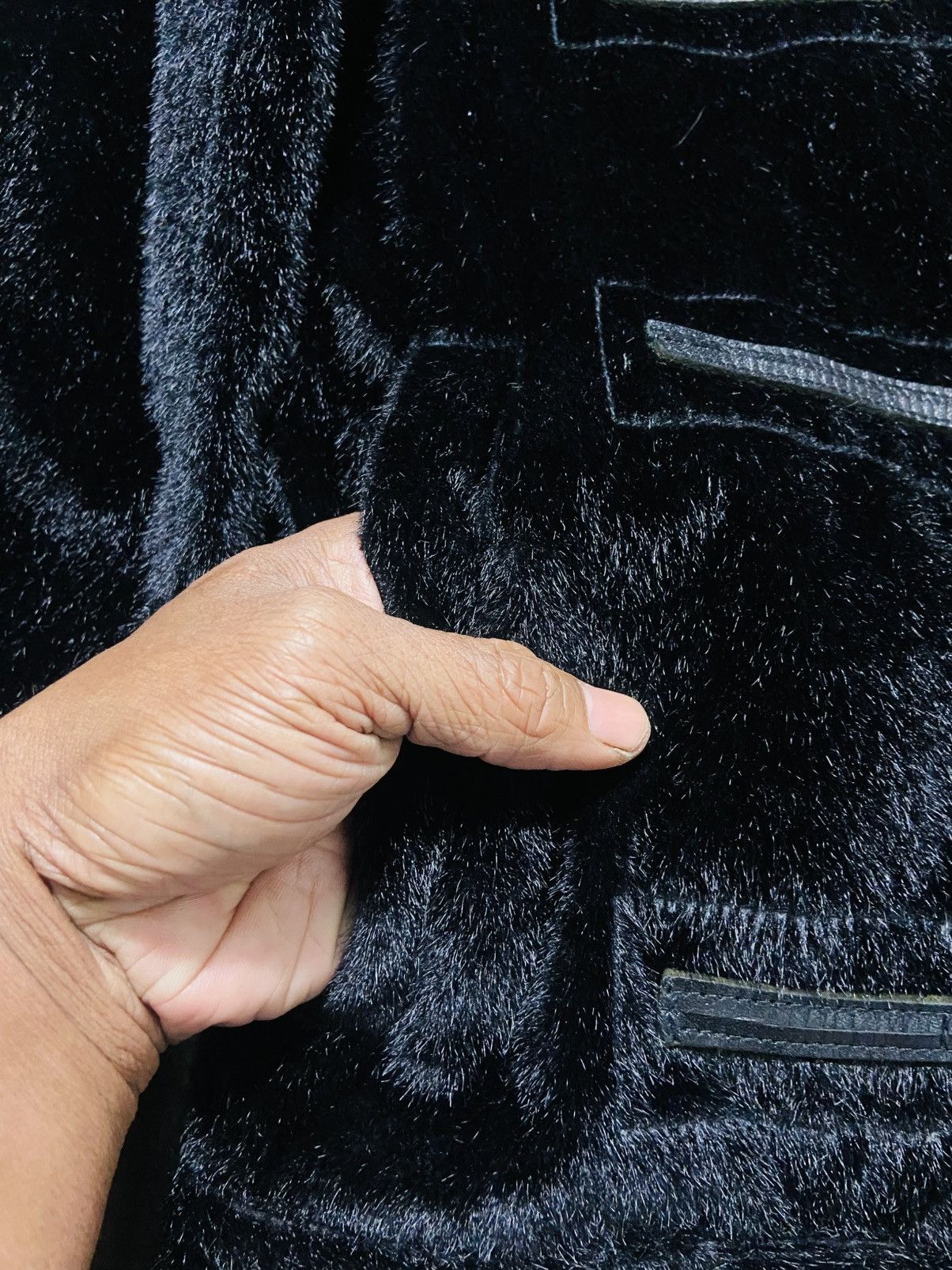 semanticdesign Semantic Design Faux Fur Gothic Punk Jacket Size US M / EU 48-50 / 2 - 8 Thumbnail
