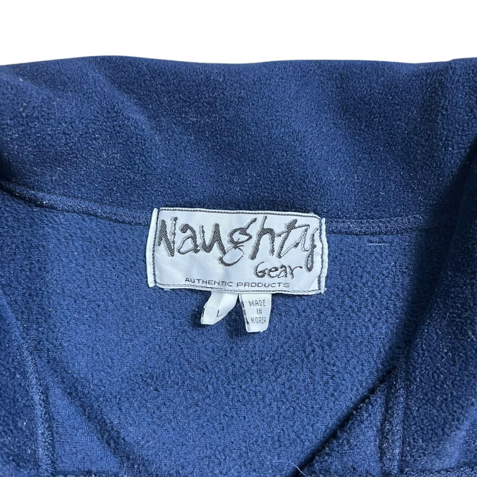 Rap Tees × Vintage 90s Naughty By Nature Naughty Gear rap hip hop 1/4 zip Size US XL / EU 56 / 4 - 5 Thumbnail