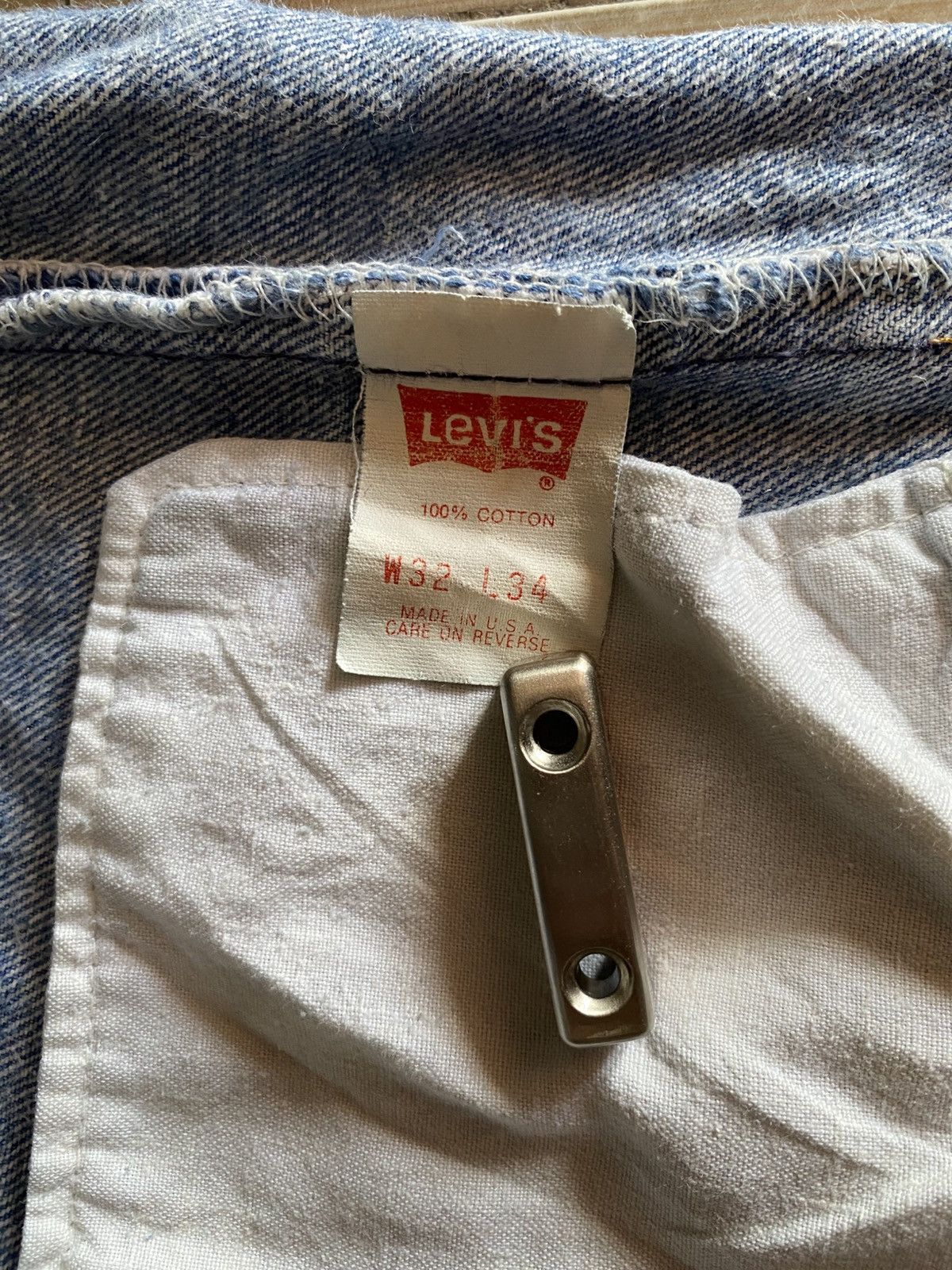 Levi's Vintage Clothing Vintage 90’s Levi’s 501 - 0115 Jeans Size US 32 / EU 48 - 12 Thumbnail