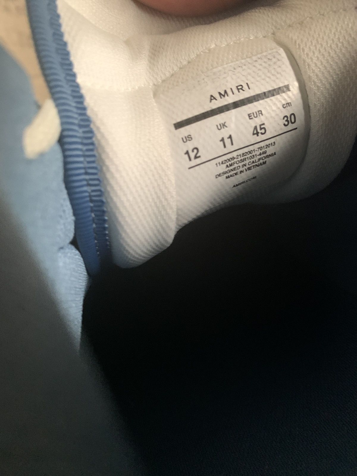 Amiri Amiri Size US 12 / EU 45 - 5 Thumbnail